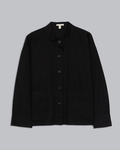 Washed Organic Cotton Canvas Jacket