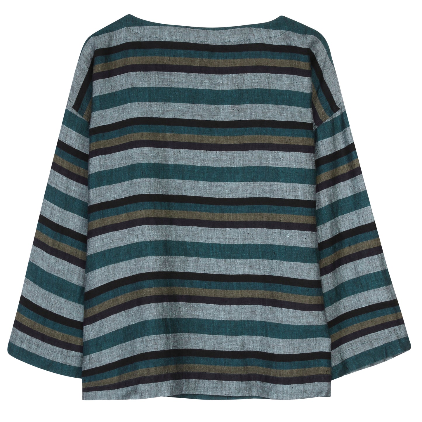 Cross Dyed Organic Linen Shirt