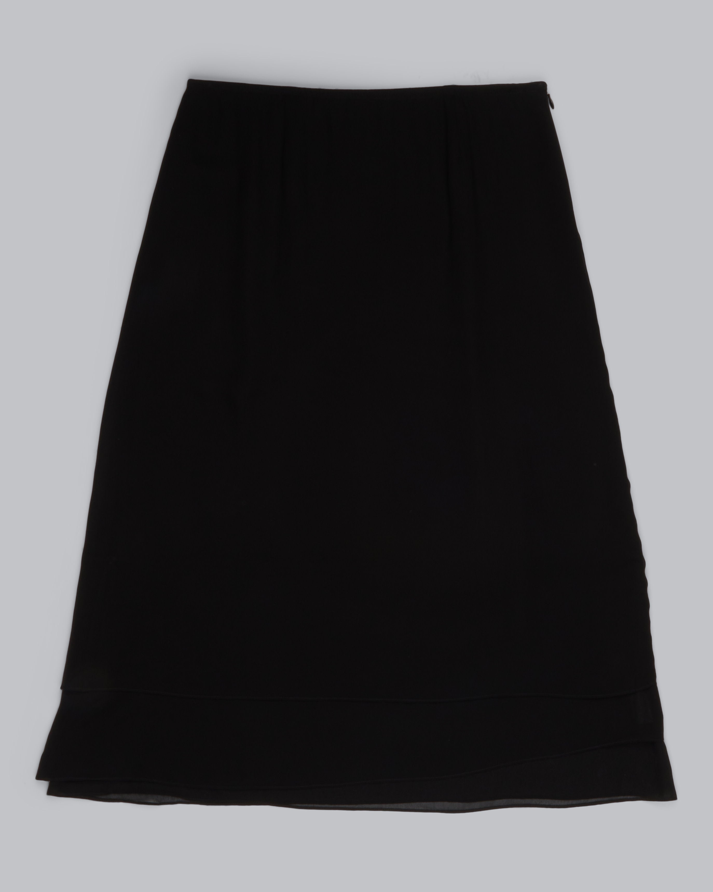 Silk georgette skirt cheap