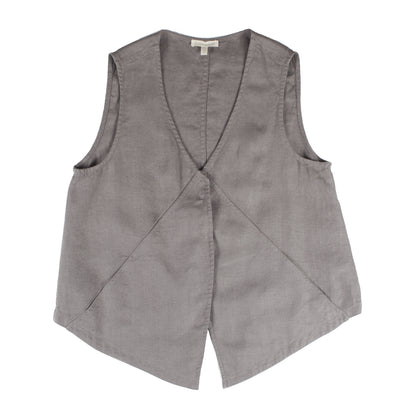 Heavy Linen Vest