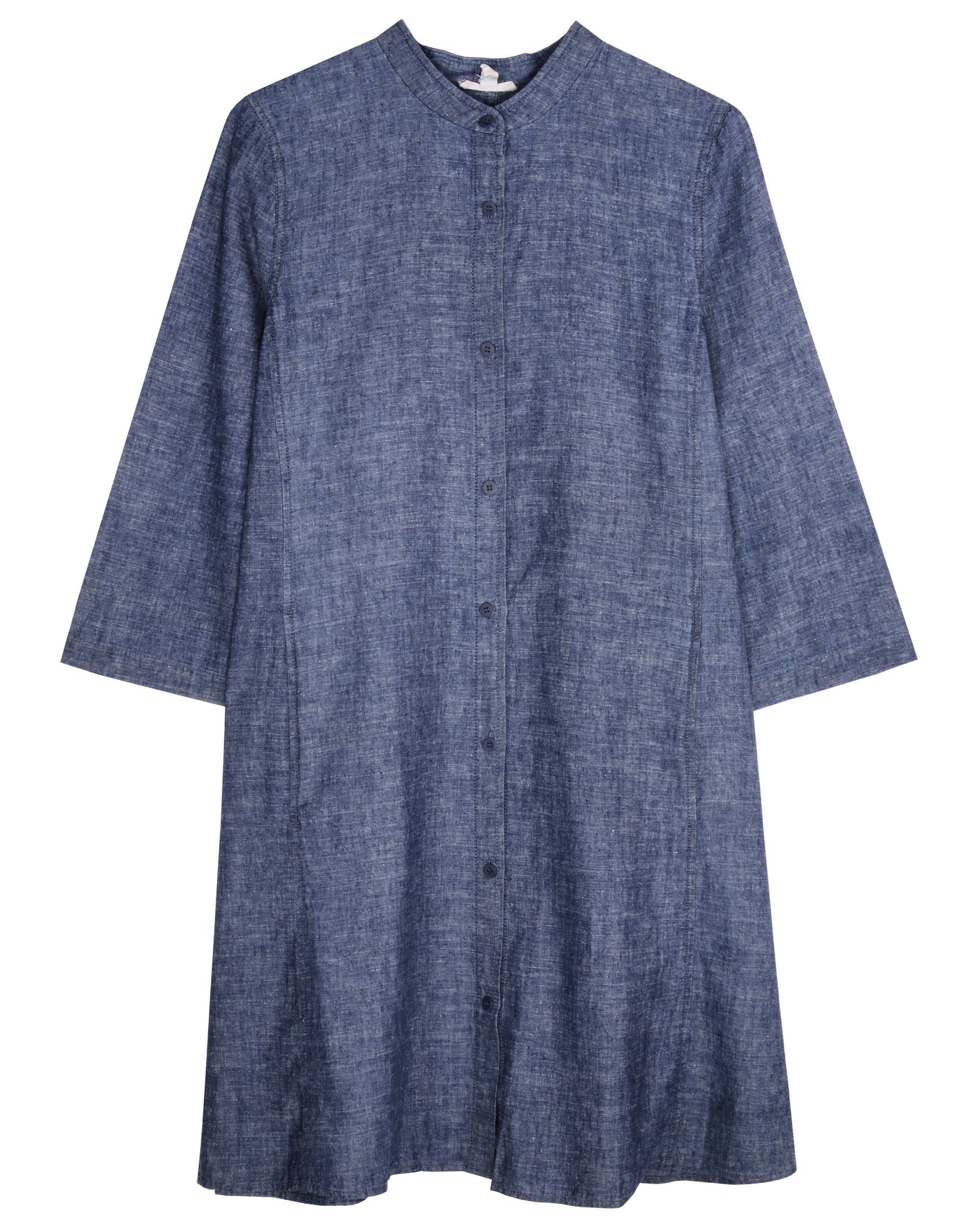 Hemp & Organic Cotton Chambray Dress Eileen Fisher Renew Hemp & Organic Cotton Chambray Dress Eileen Fisher Renew