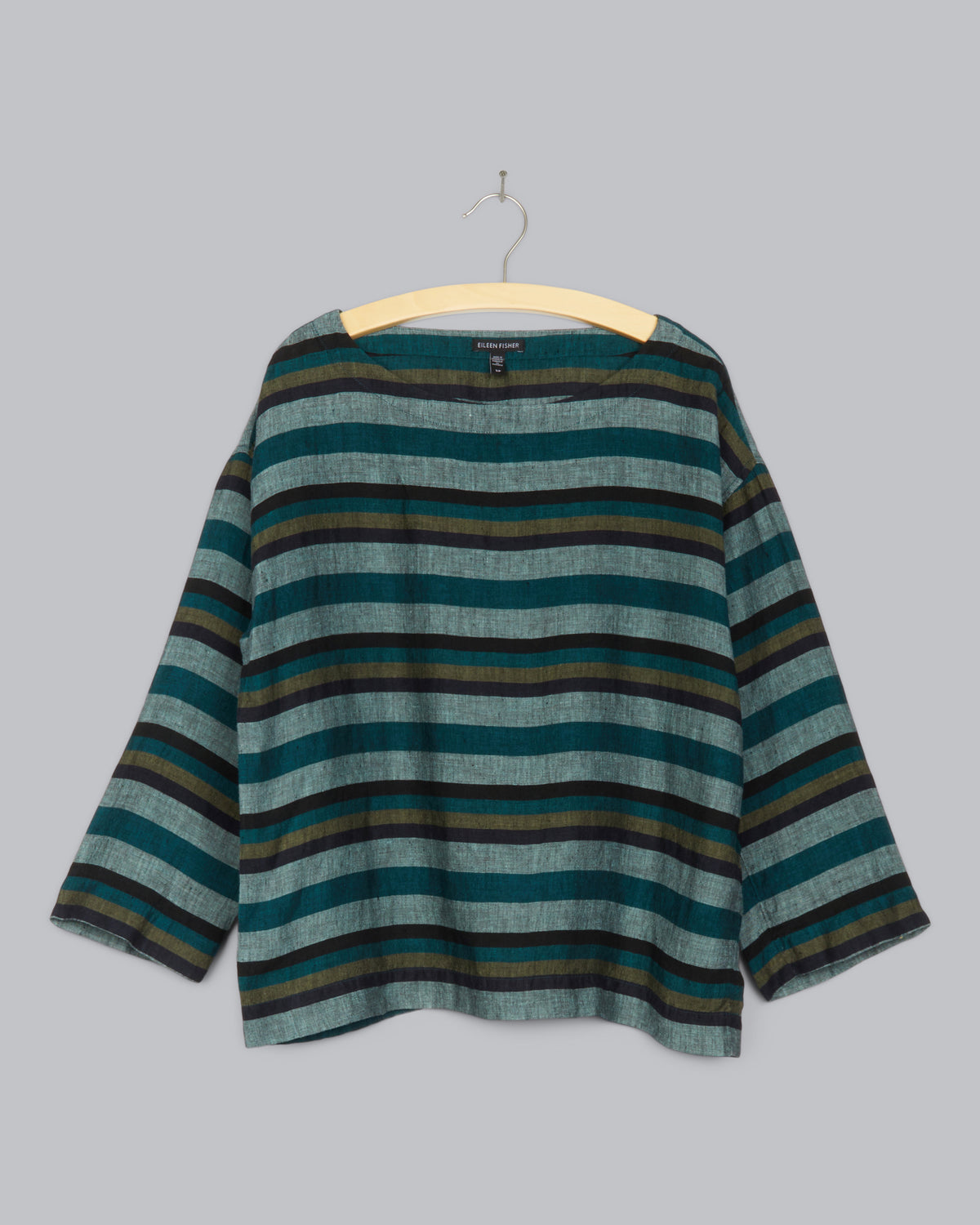 Cross Dyed Organic Linen Shirt