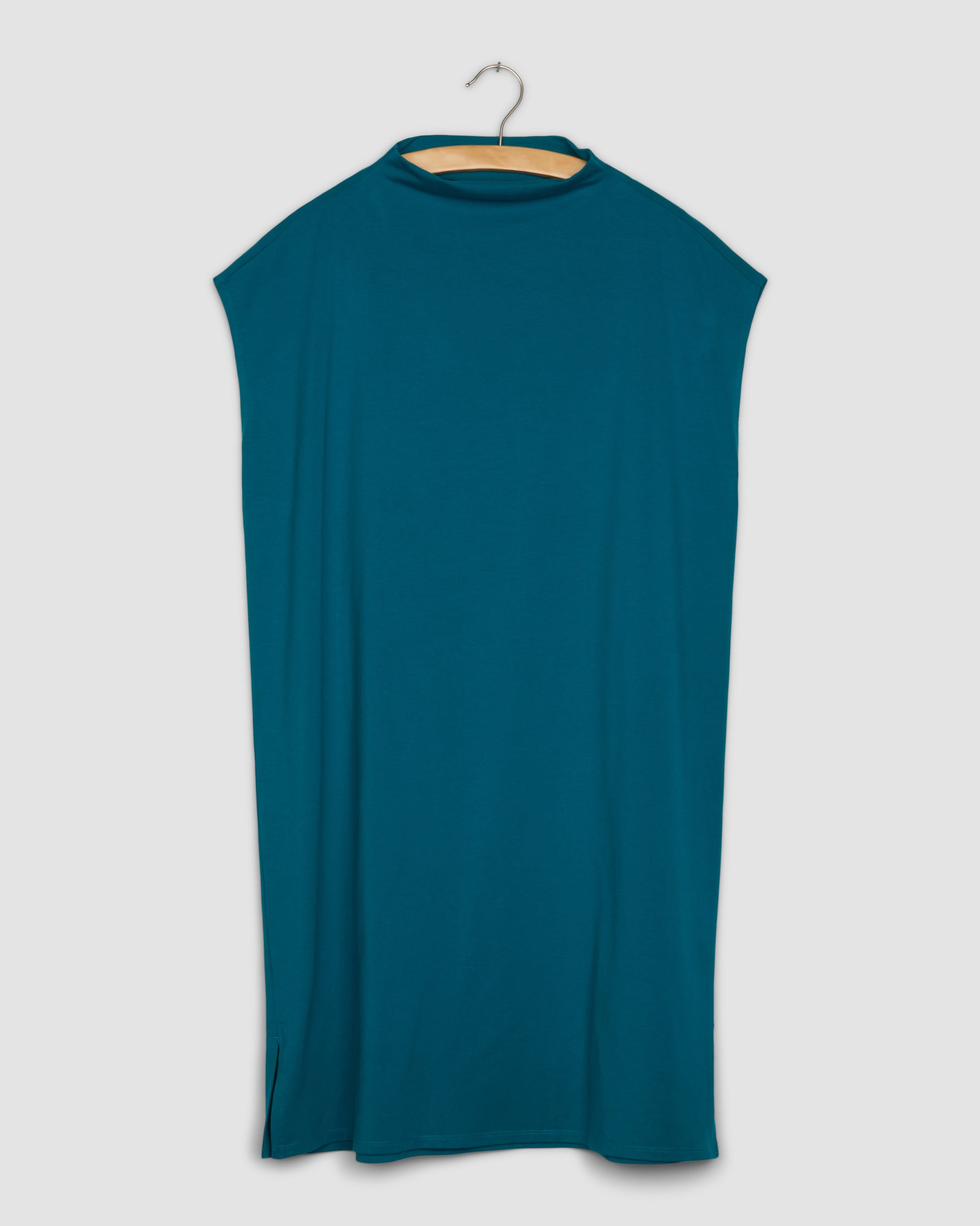 white christmas dresses Sunio Stretch Cotton Jersey Dress – La Garçonne main image 0
