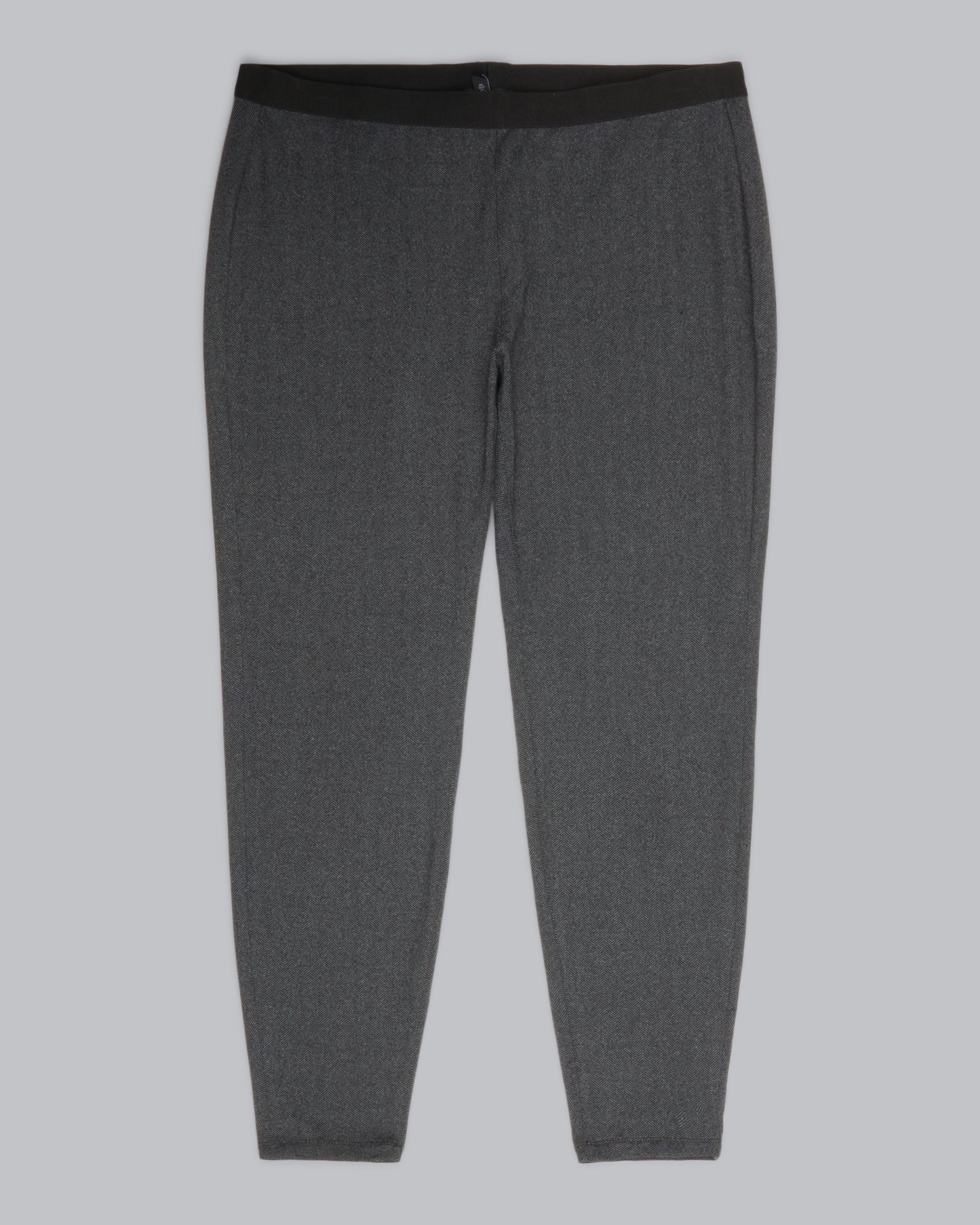 Herringbone Polyester Stretch Pant