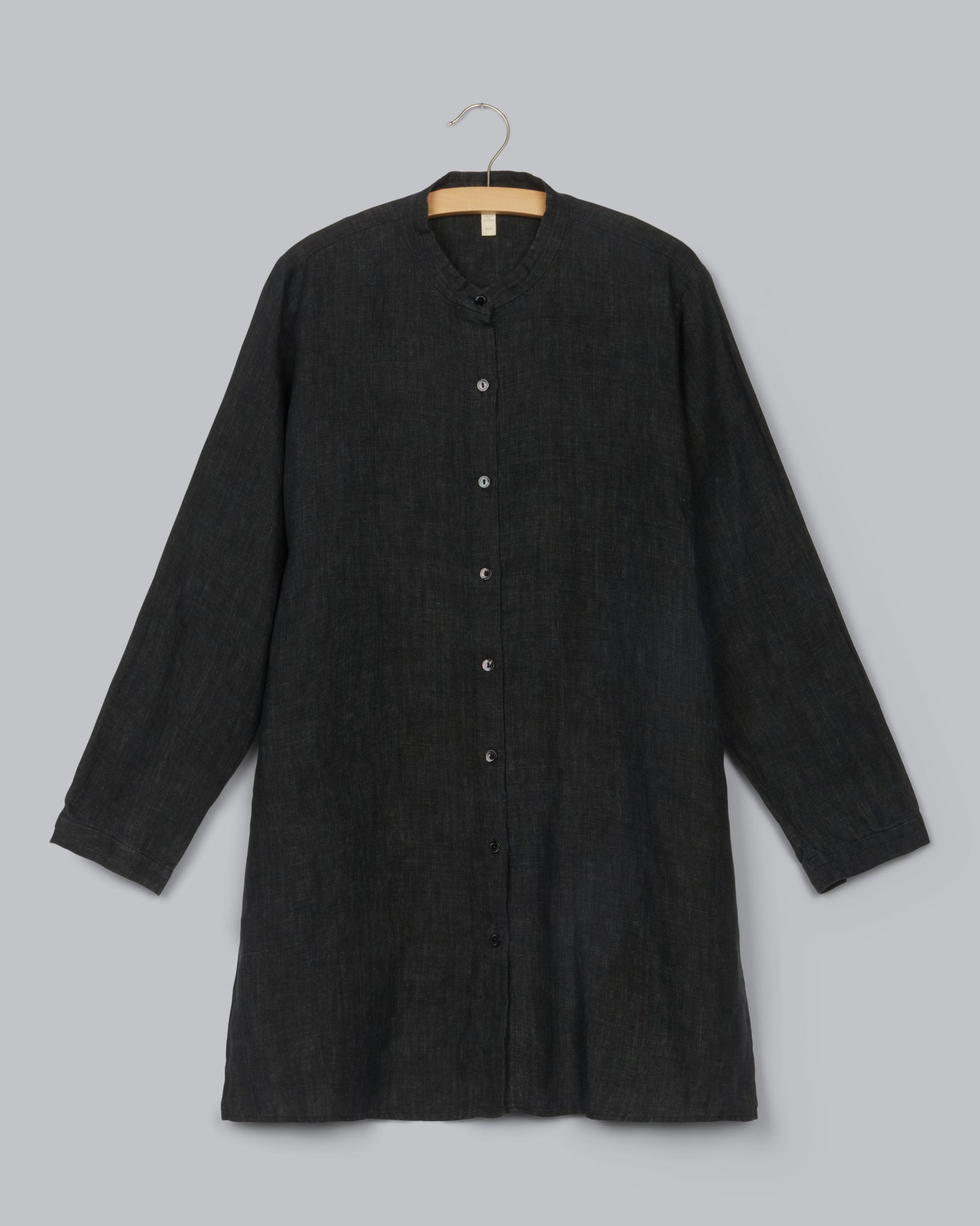 Washed Organic Linen Delave Shirt