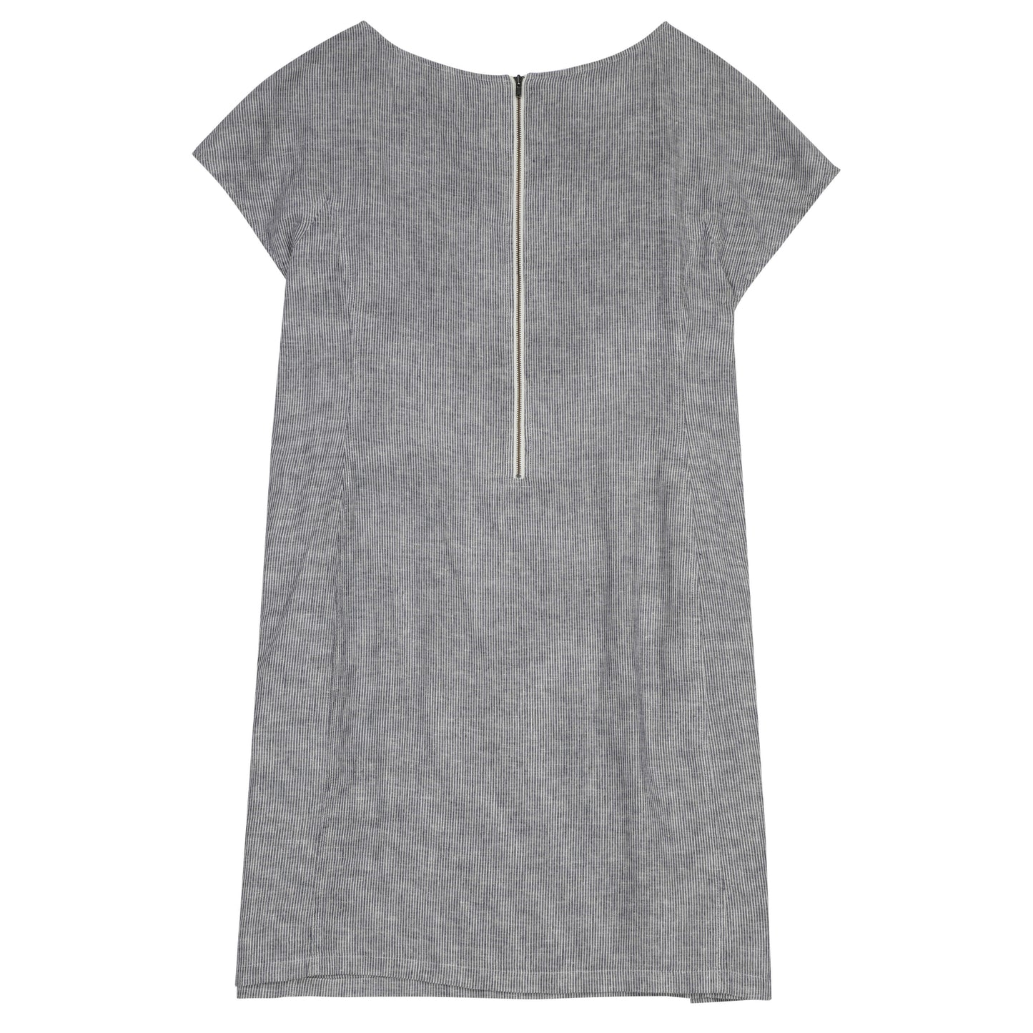 Ministripe Chambray Dress