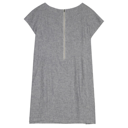 Ministripe Chambray Dress