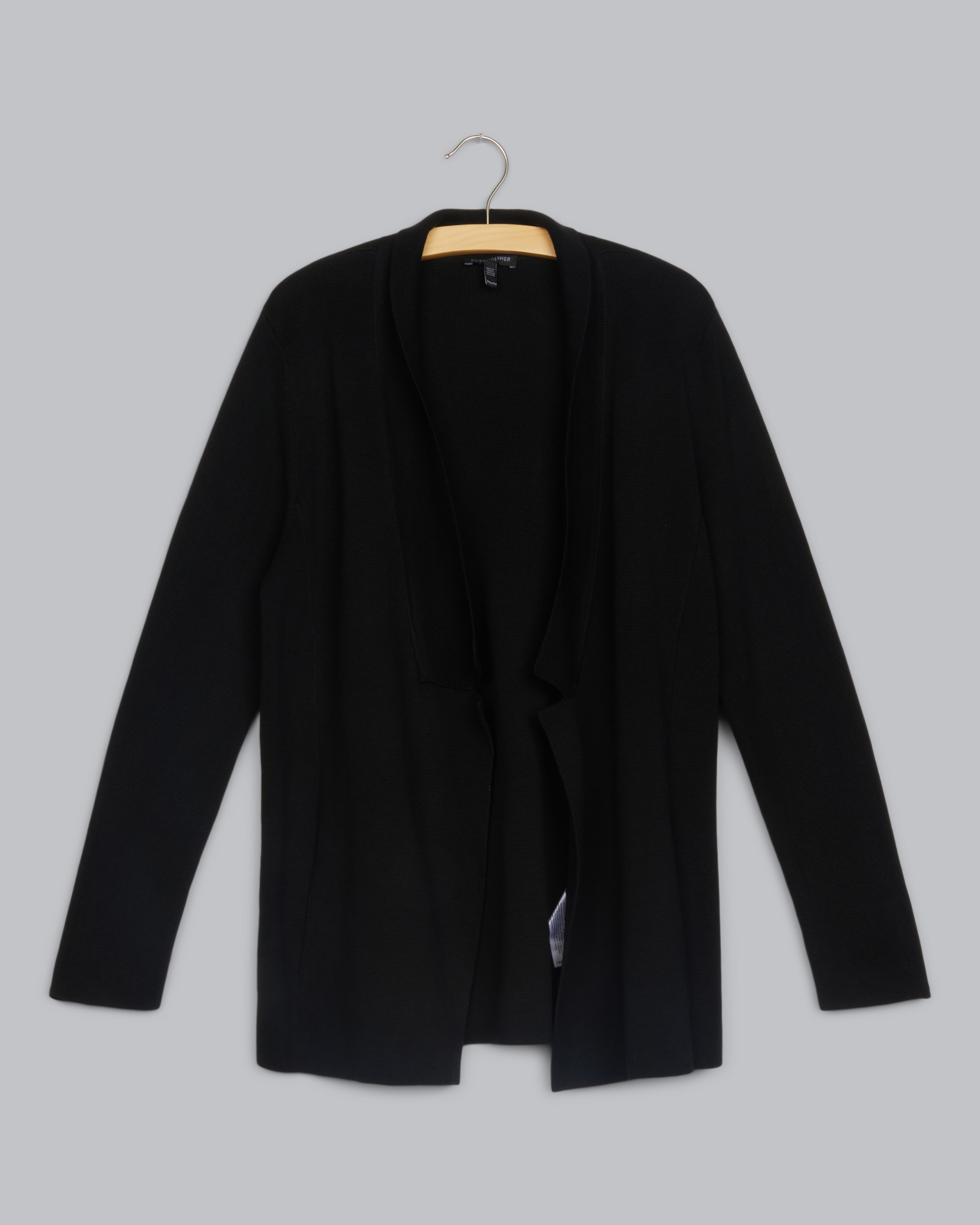 Silk & Organic Cotton Interlock Jacket – Eileen Fisher Renew