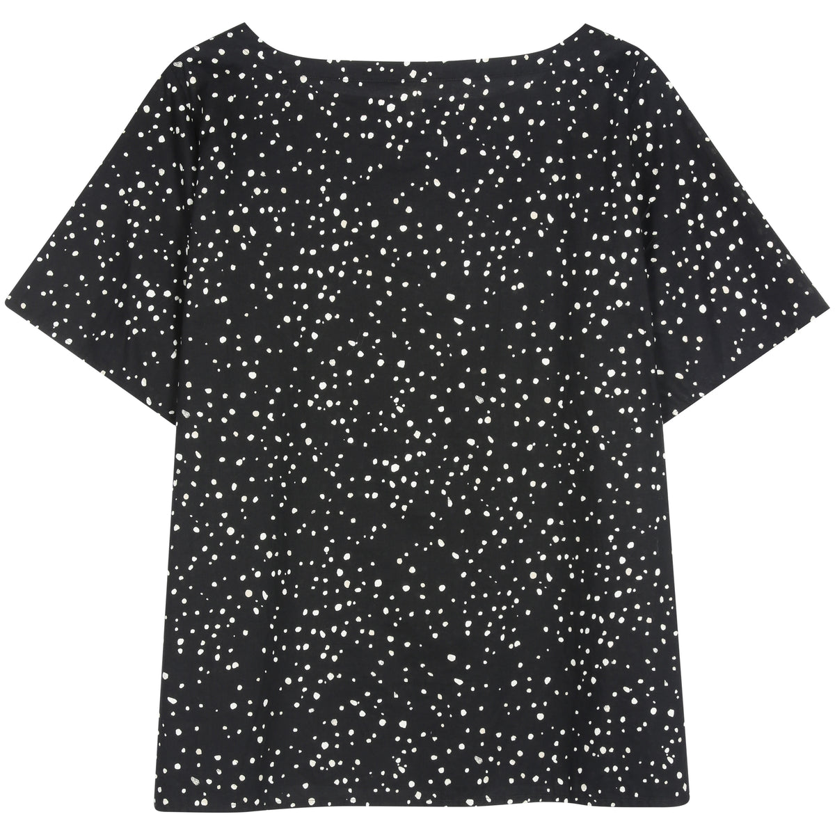 Dot Printed Organic Cotton Shirt