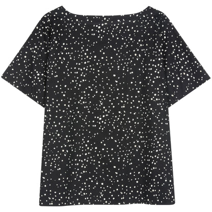 Dot Printed Organic Cotton Shirt