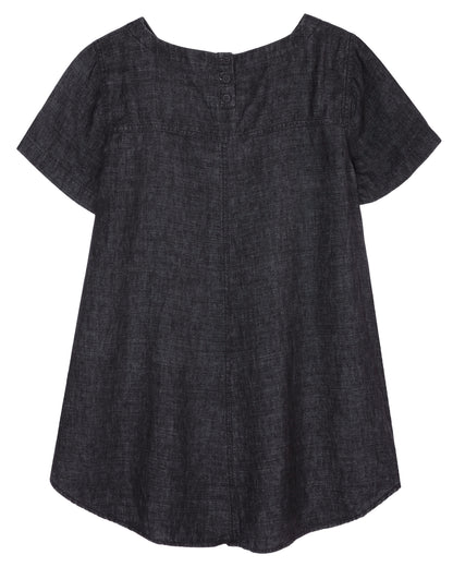 Washed Organic Linen Delave Shirt