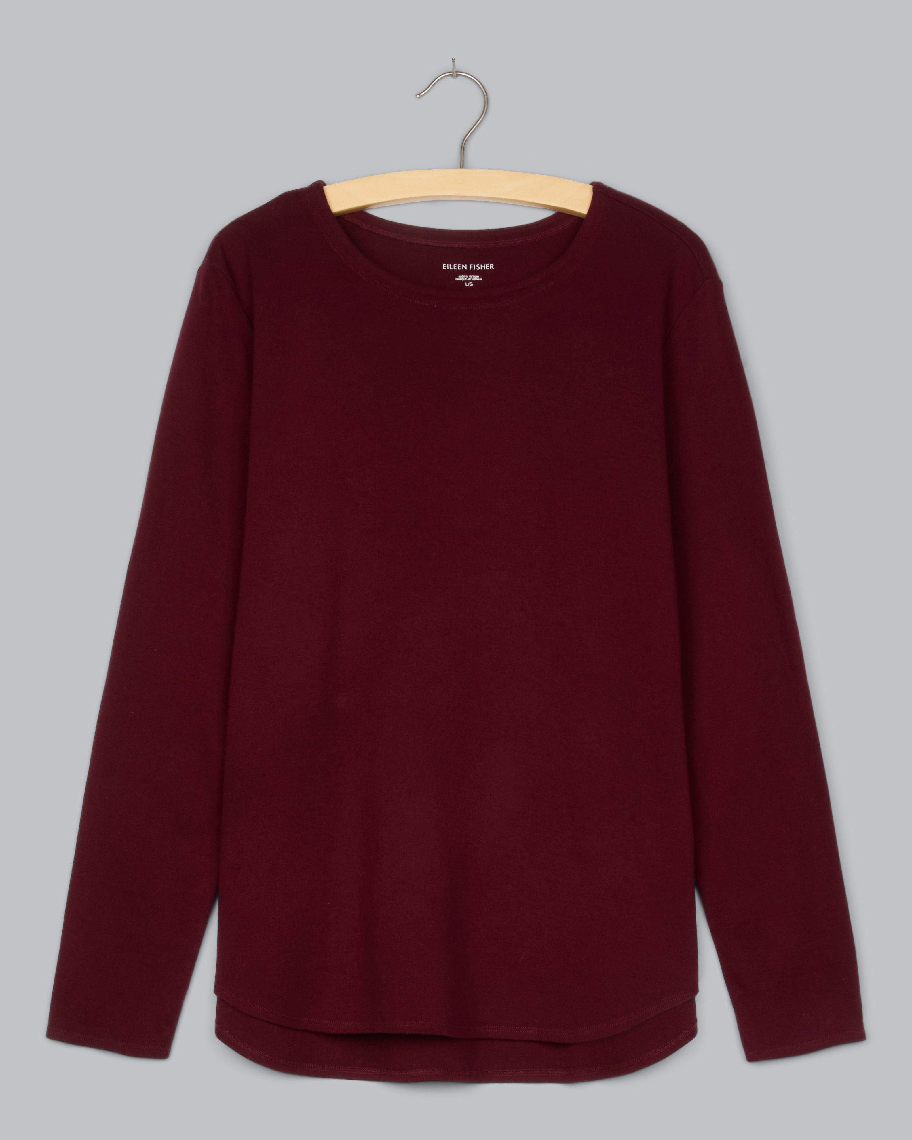 Organic Cotton Interlock Tee – Eileen Fisher Renew