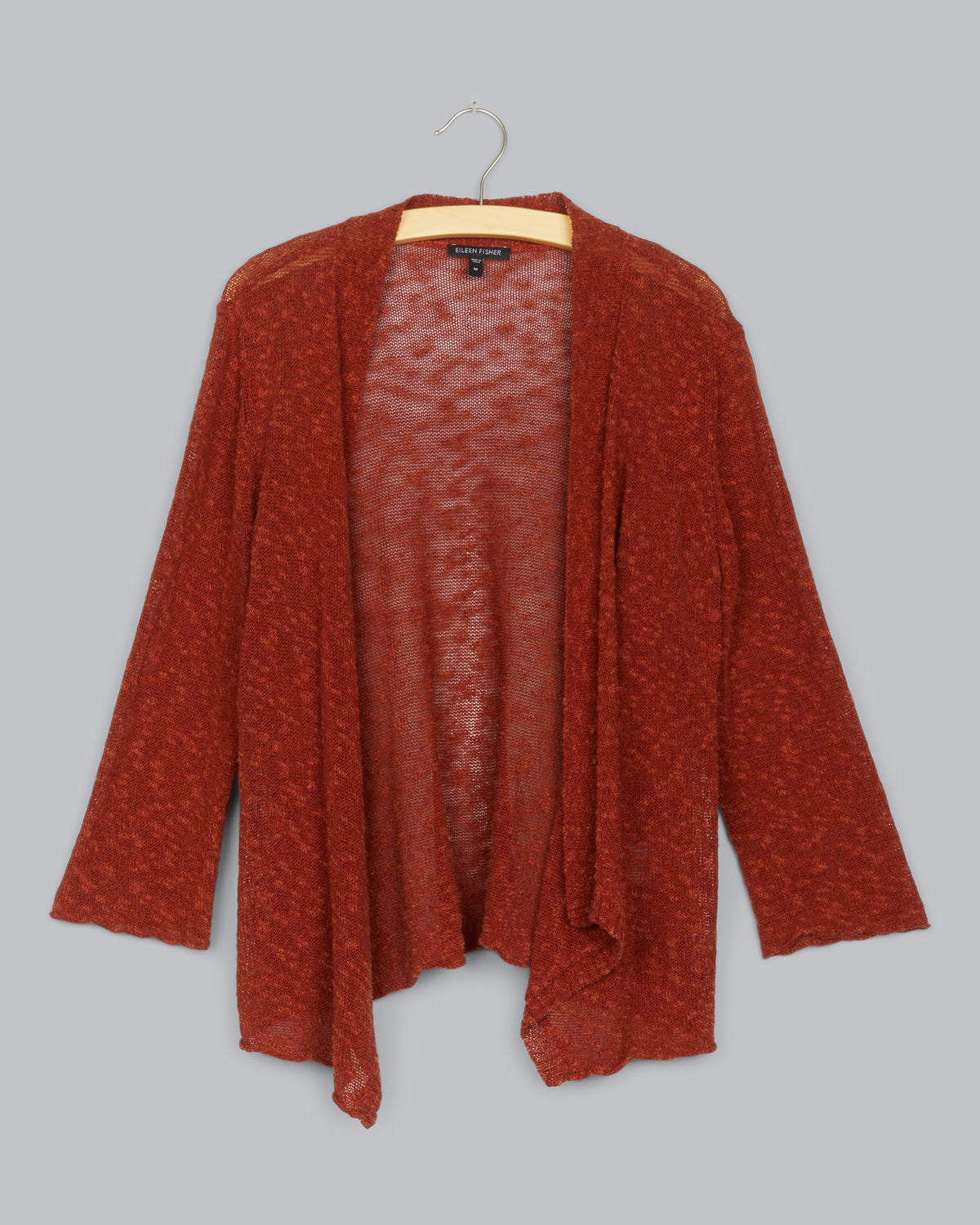 Melange Linen Grain Cardigan