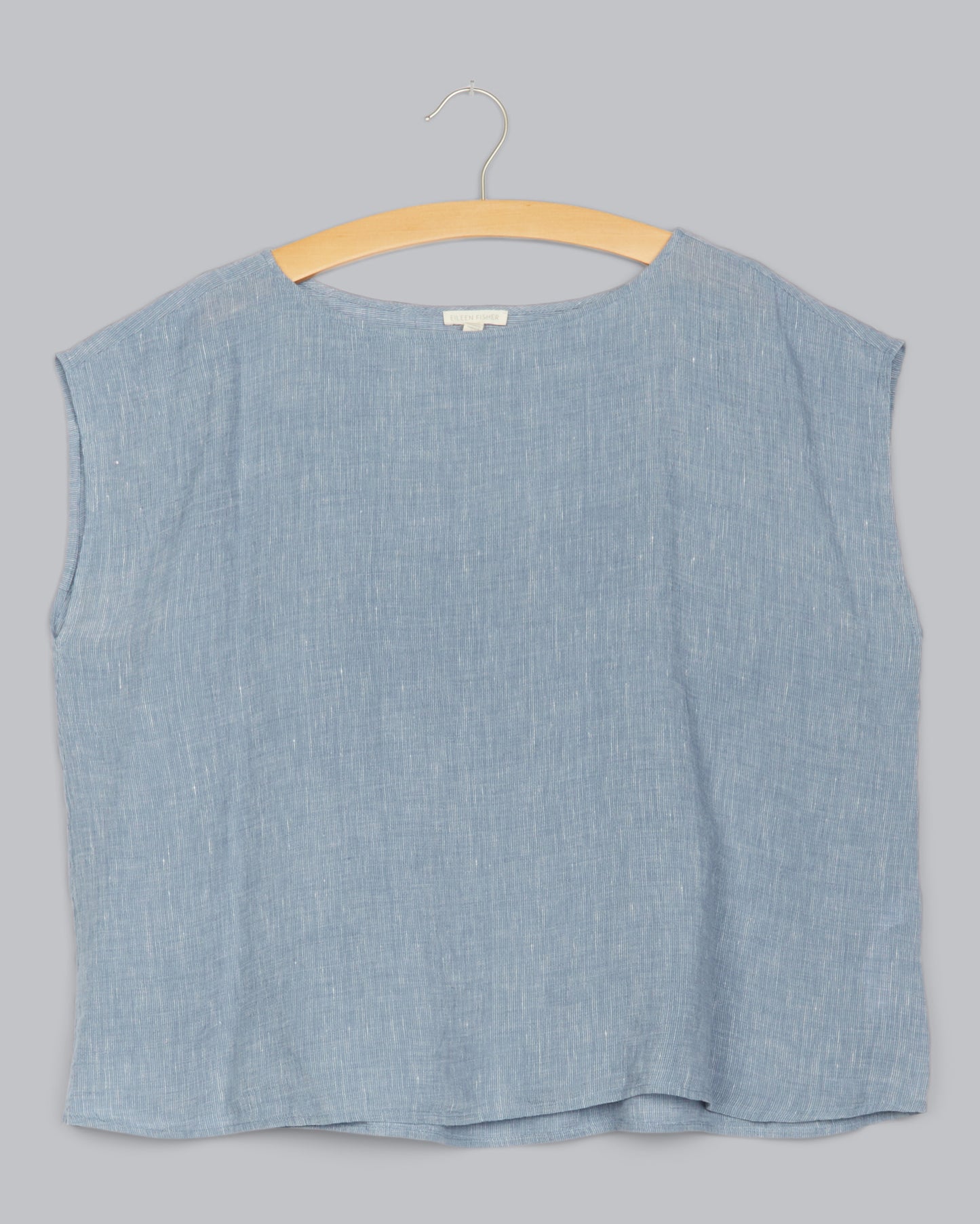 Striped Crinke Organic Linen Shirt