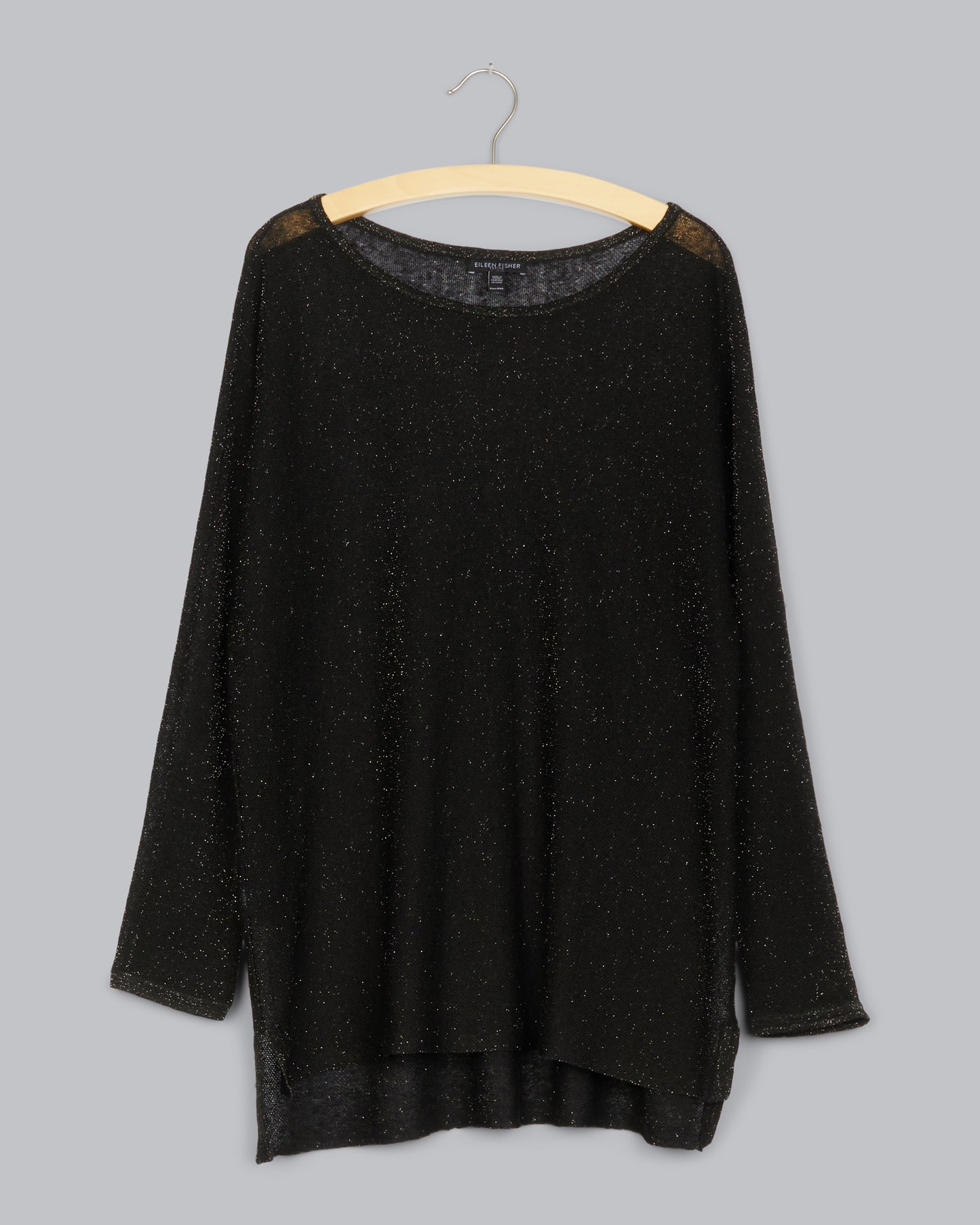 Organic Linen Crepe Sparkle Pullover