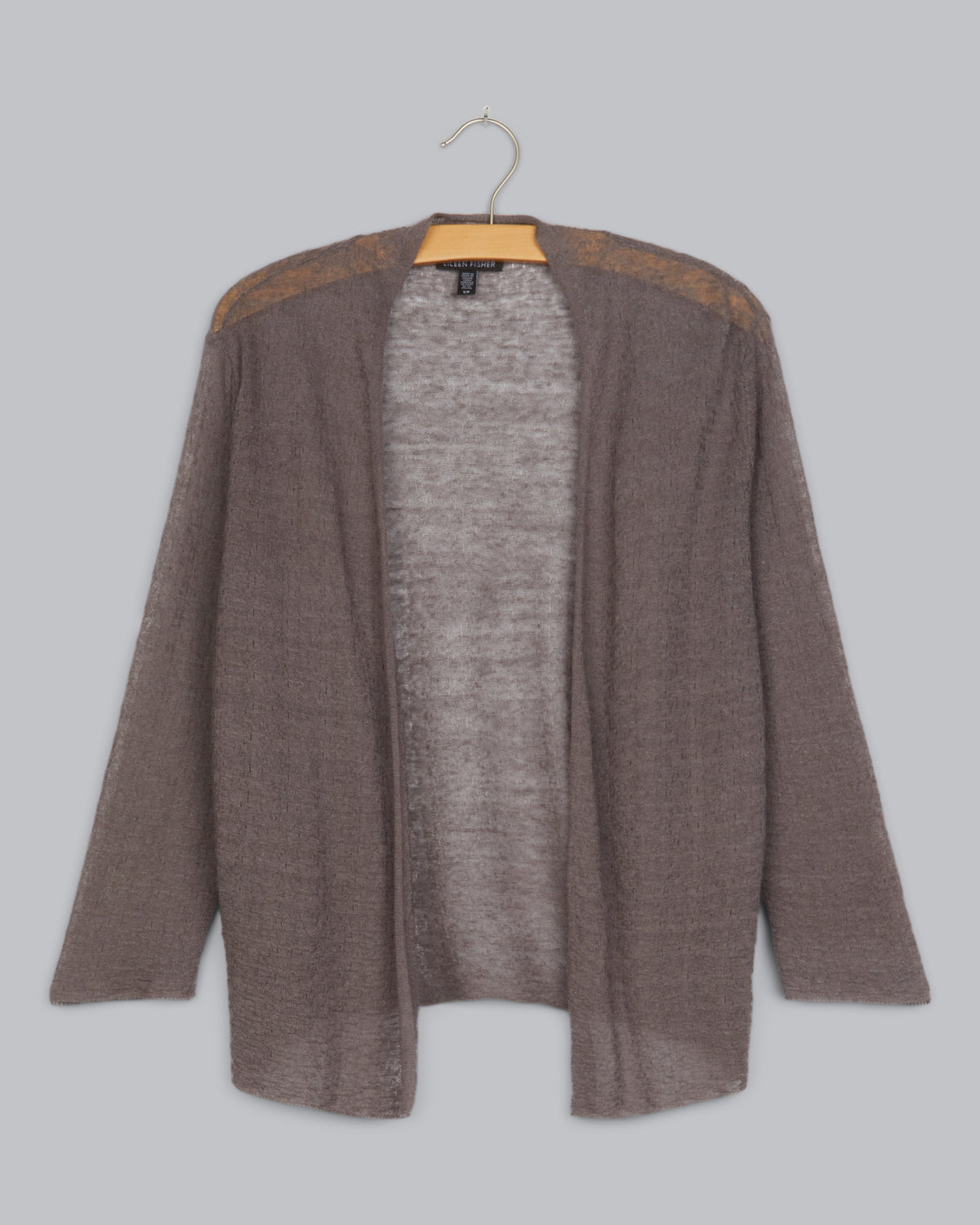 Fine Organic Linen Crepe Cardigan