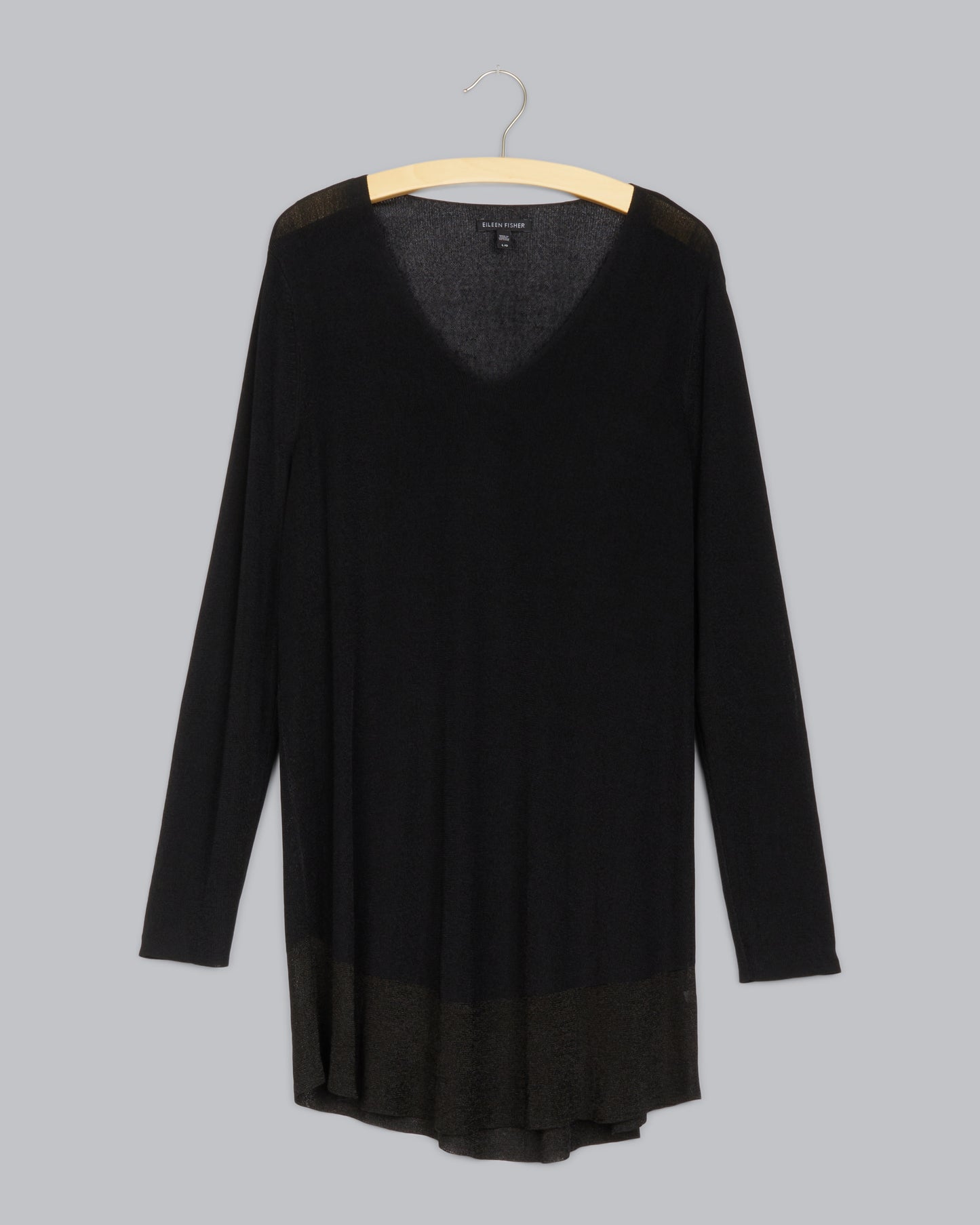 Rayon Nylon Crinkle Shimmer Pullover
