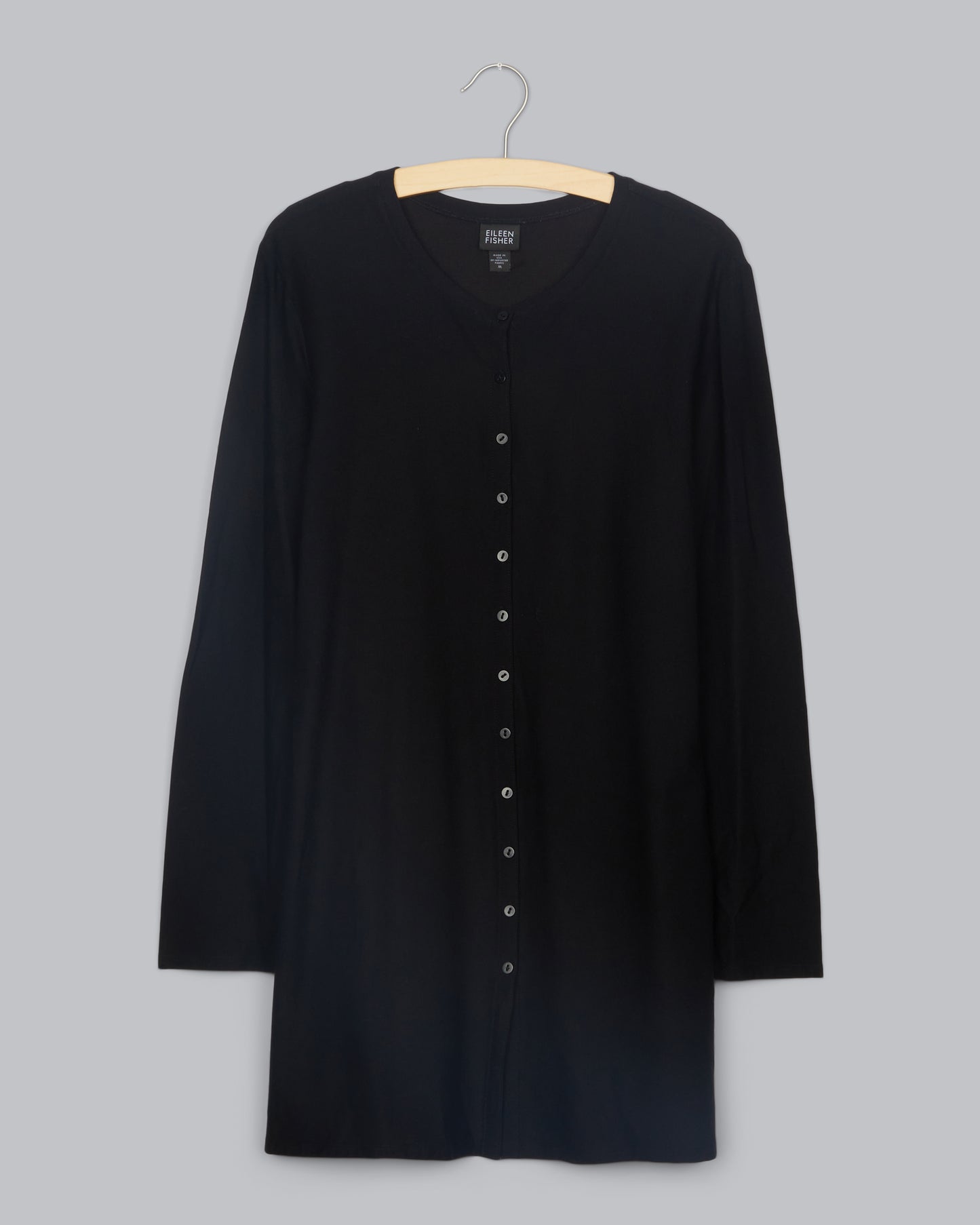 Lightweight Washable Stretch Crepe Shirt