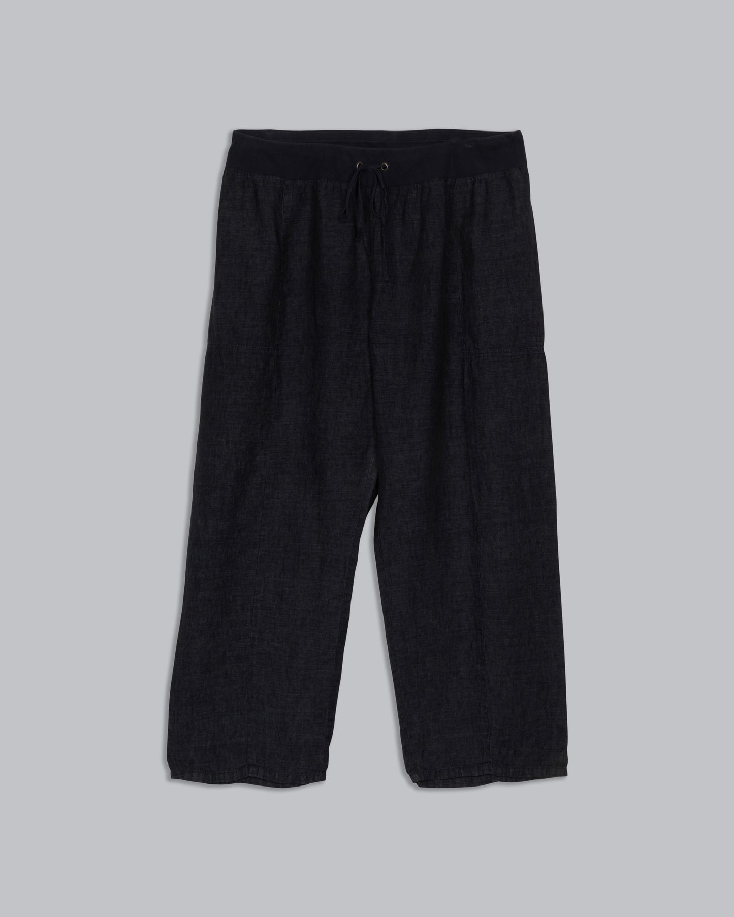 Washed Organic Linen Delave Pant