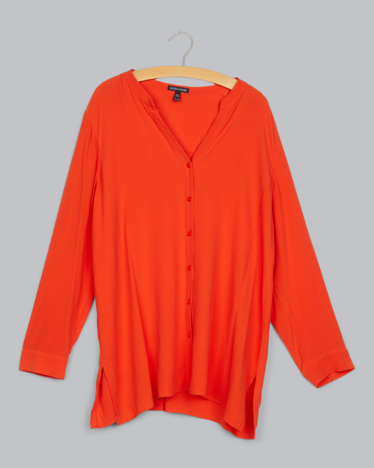 Silk Georgette Crepe Shirt