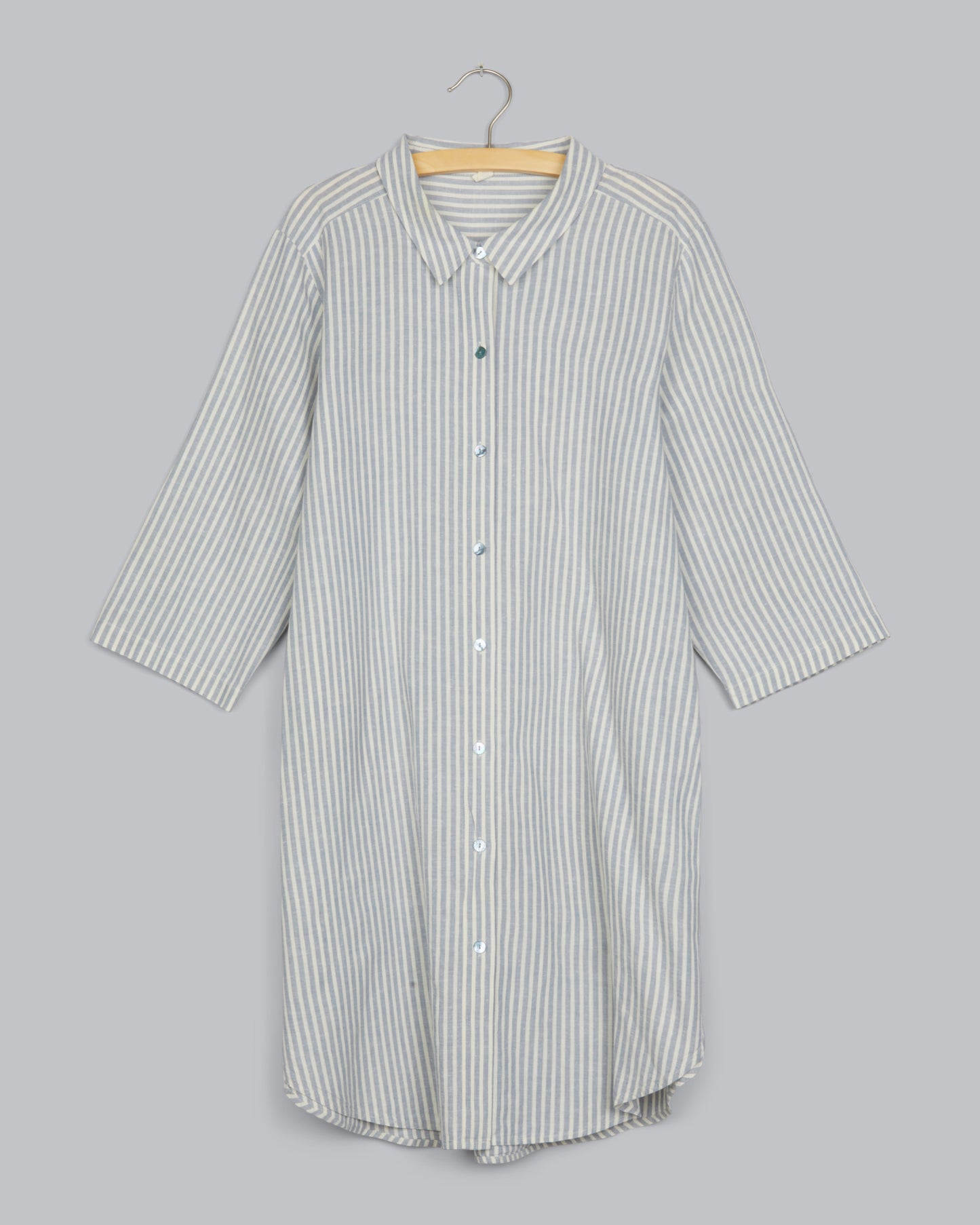 Hemp Organic Cotton Wide Stripe Dress