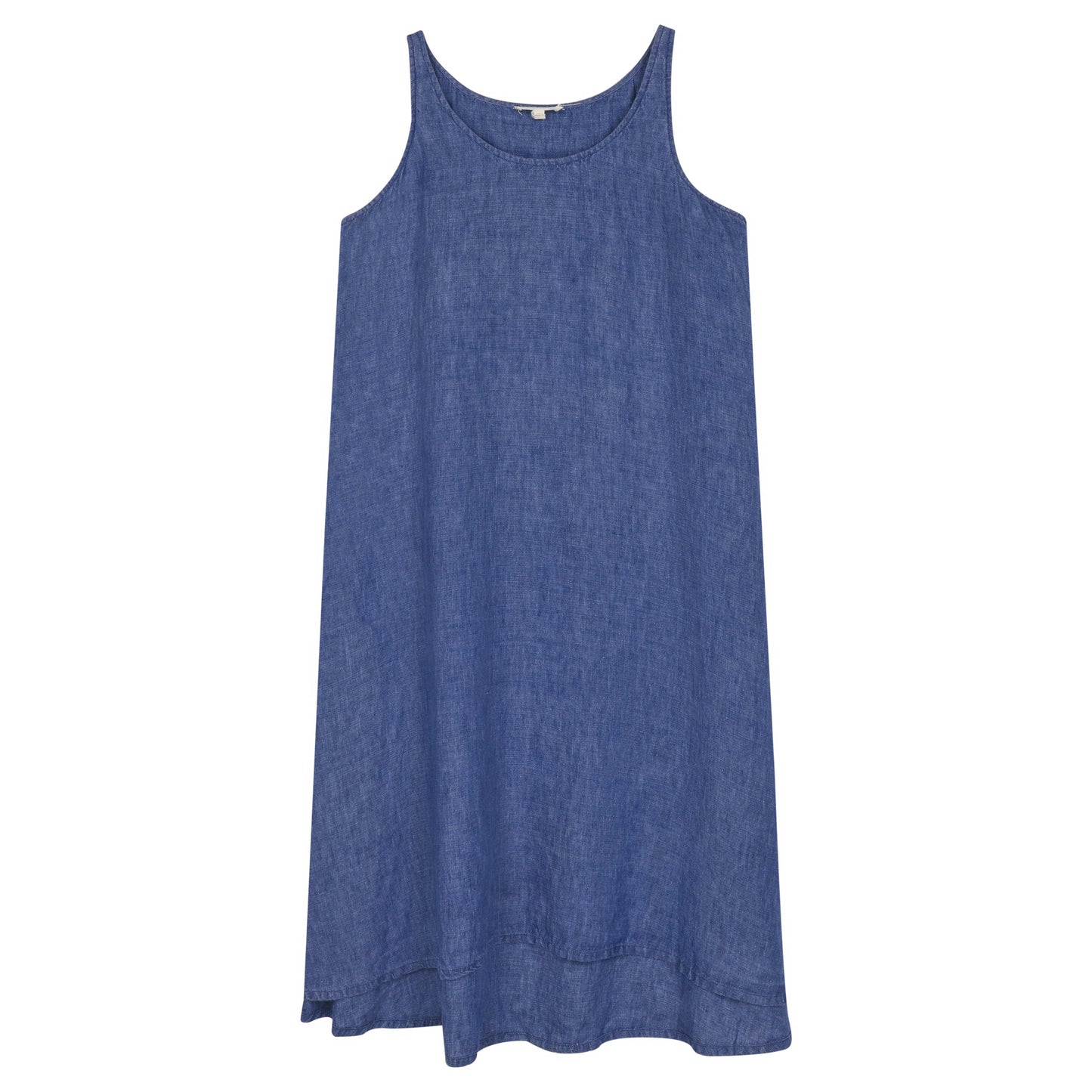 Washed Delave Linen Dress