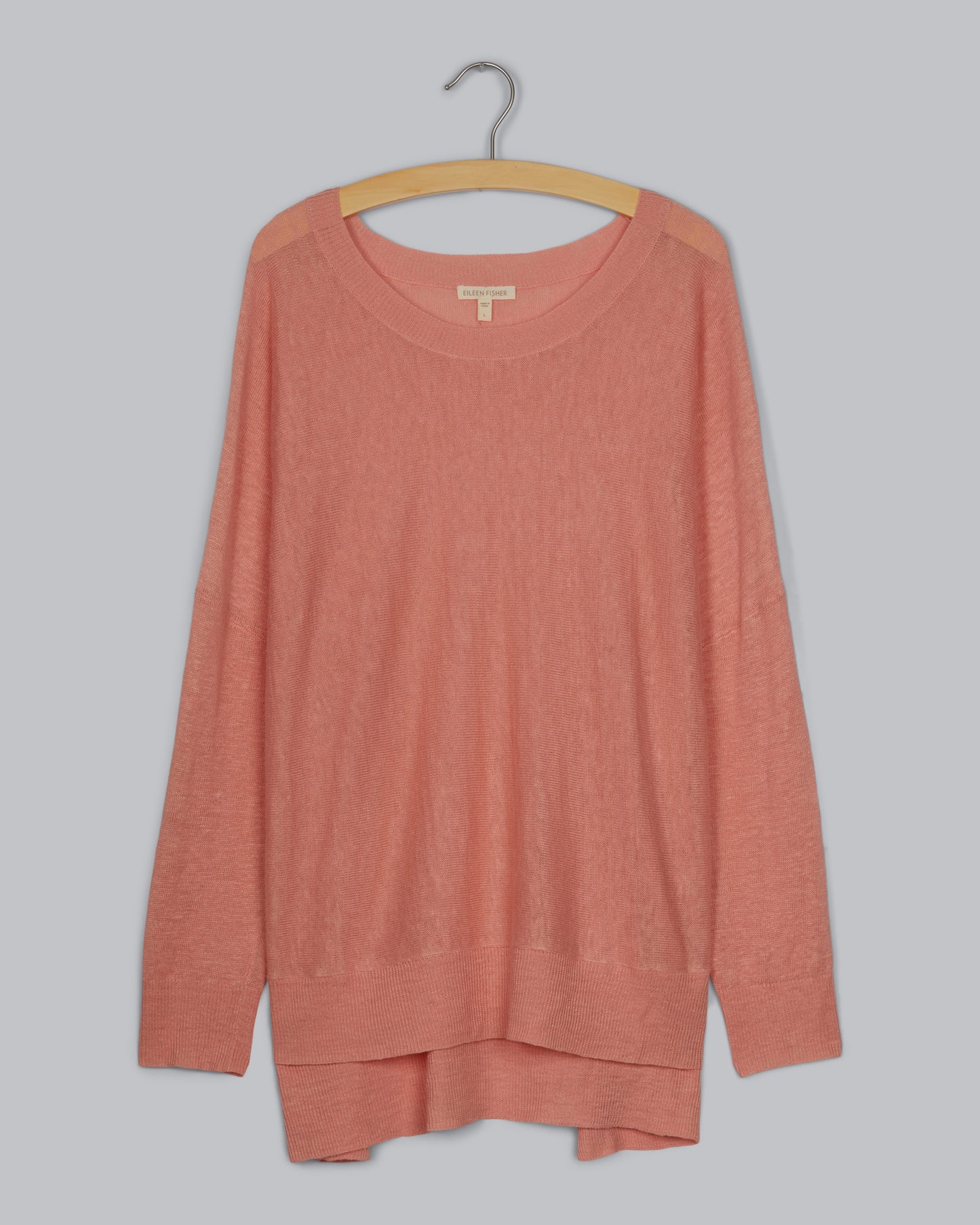 Lightweight Fine Gauge Linen Pullover