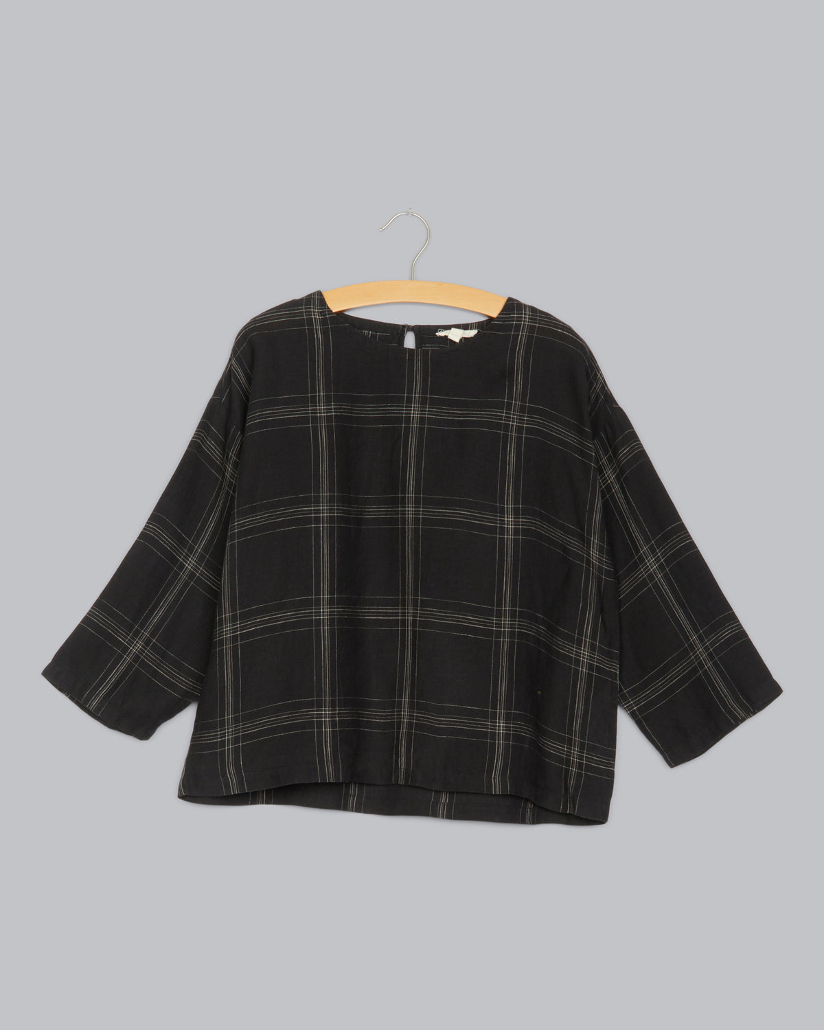Organic Linene Multi Plaid Shirt