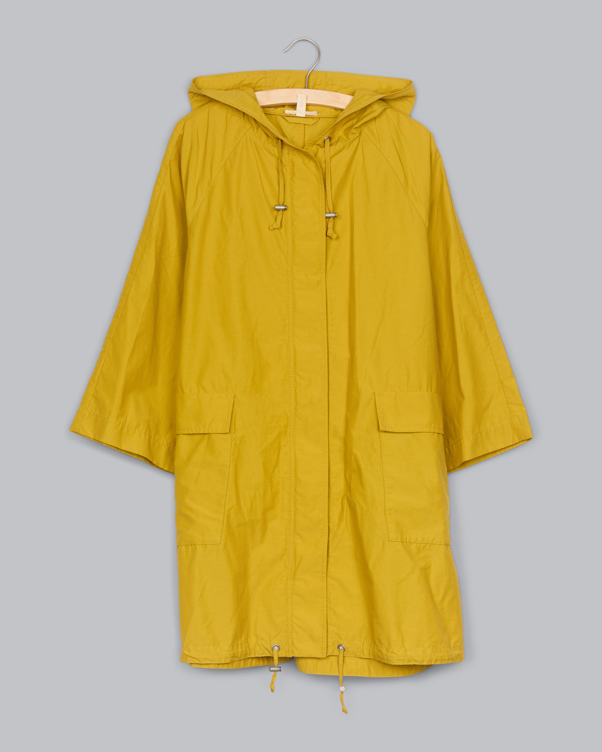 Light Organic Cotton Nylon Coat