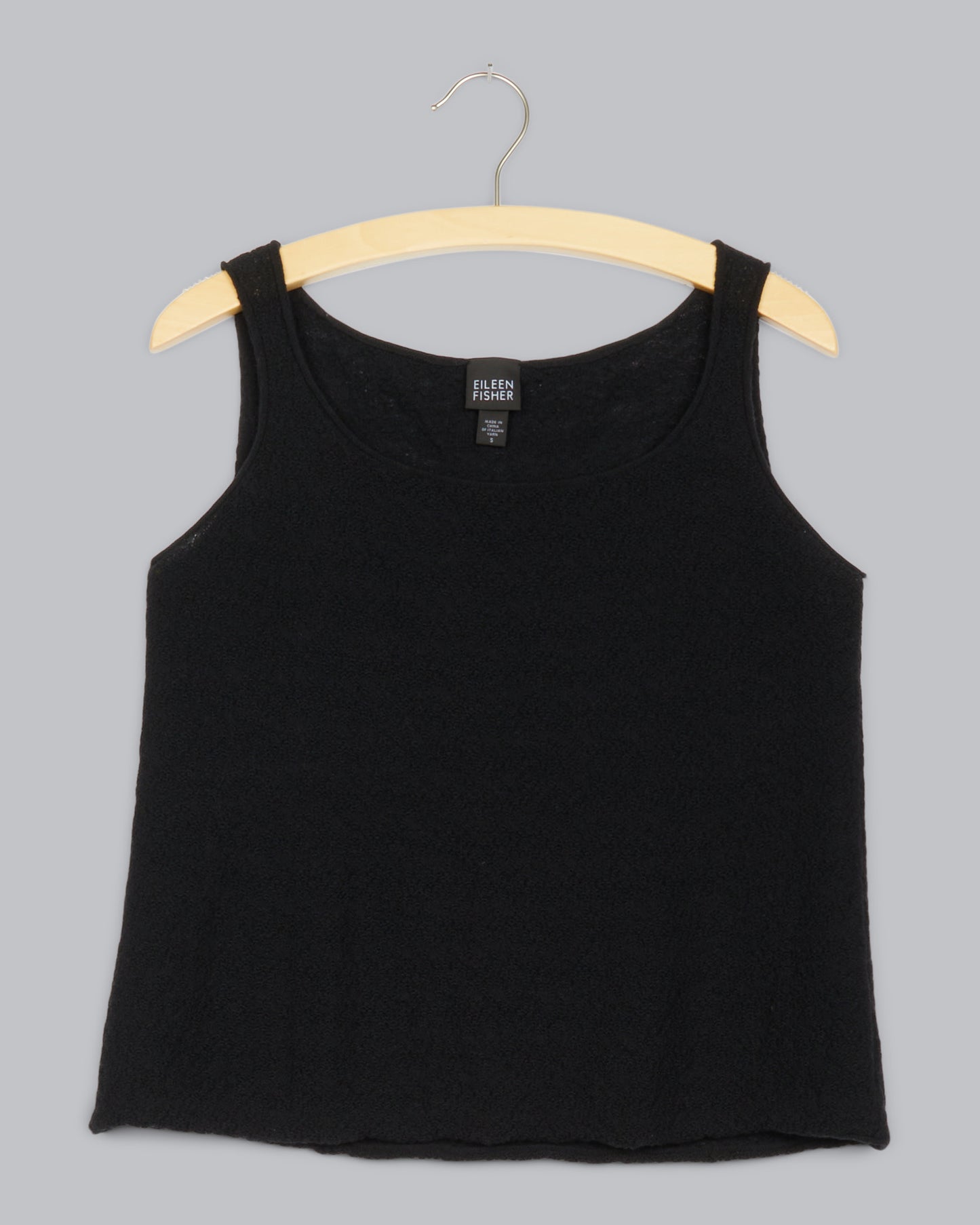Washable Wool Round Tuck Stitch Vest