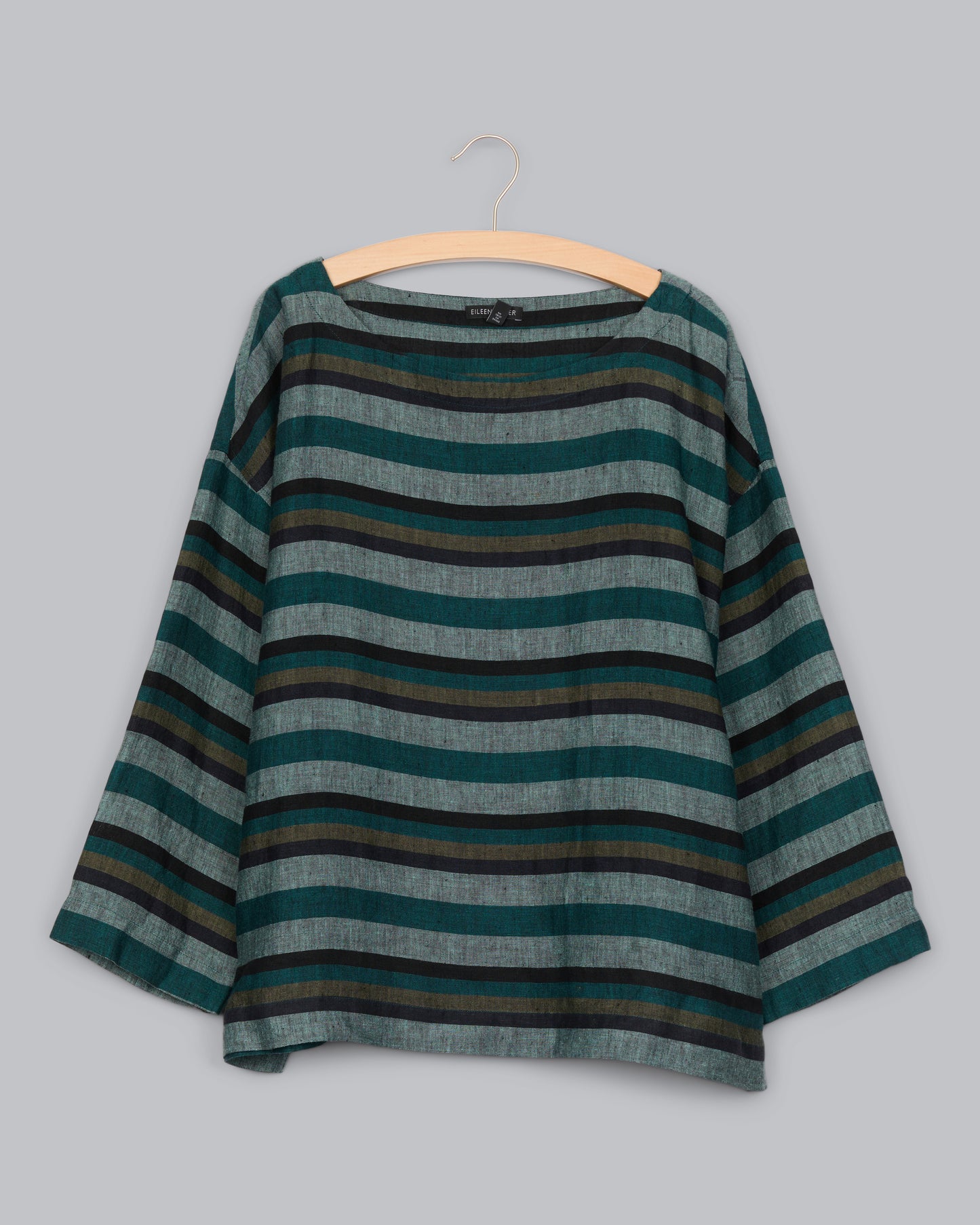 Cross Dyed Organic Linen Shirt
