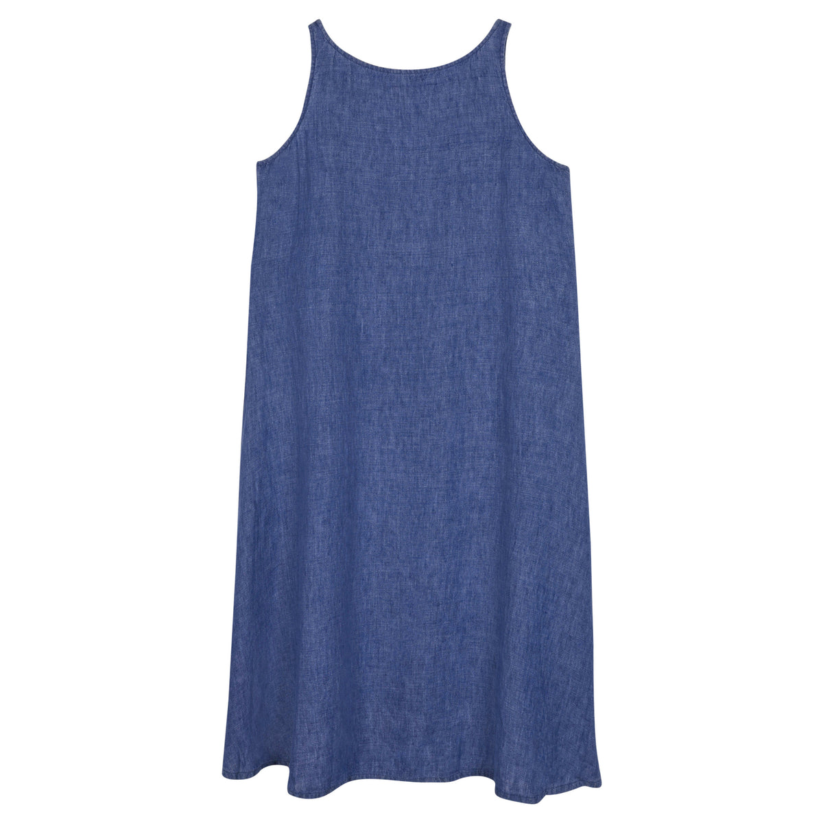 Washed Delave Linen Dress