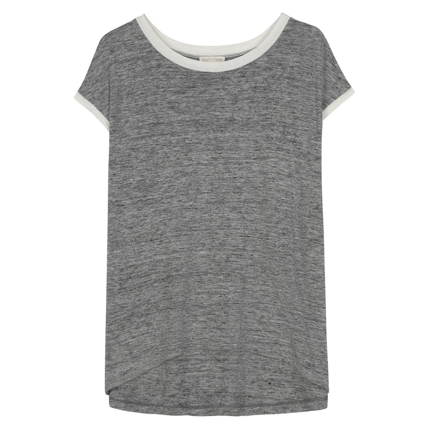 Organic Linen Jersey Melange Tee