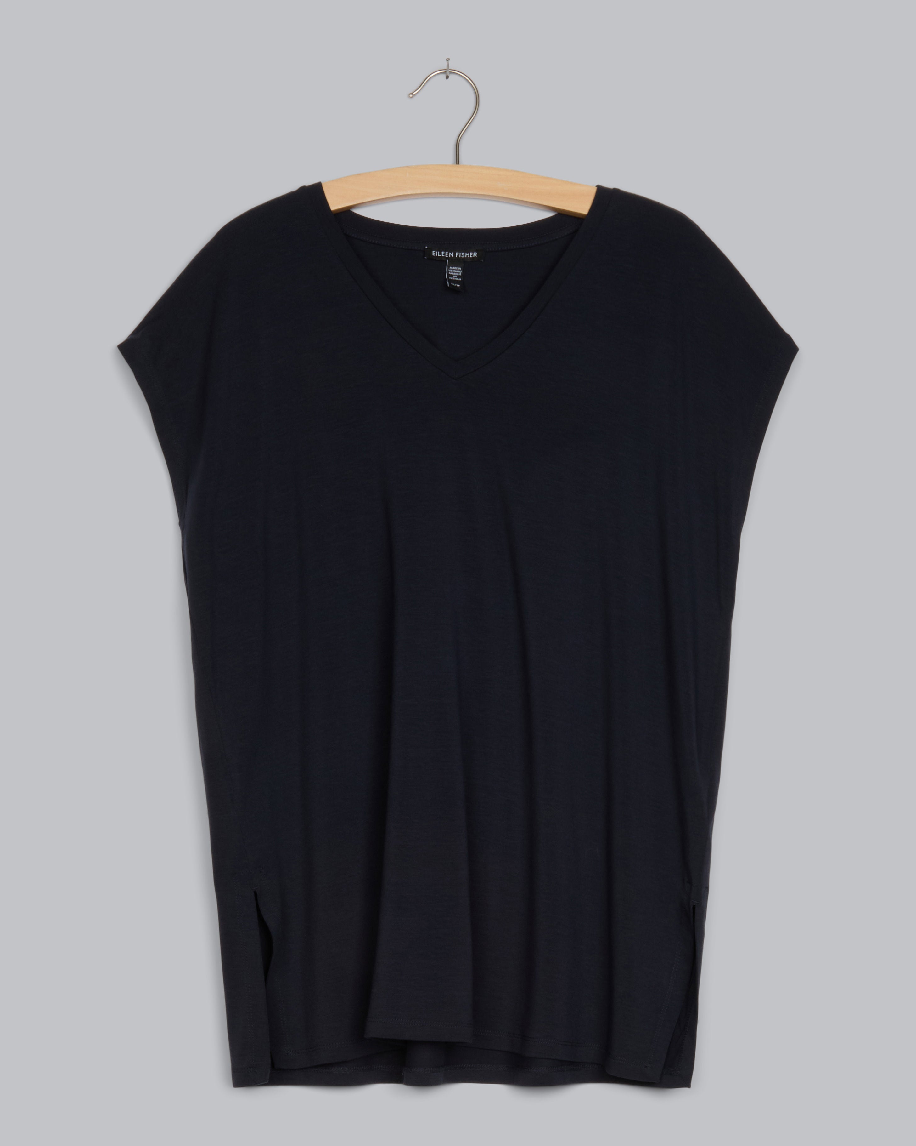 Cotton Interlock Tee – Eileen Fisher Renew