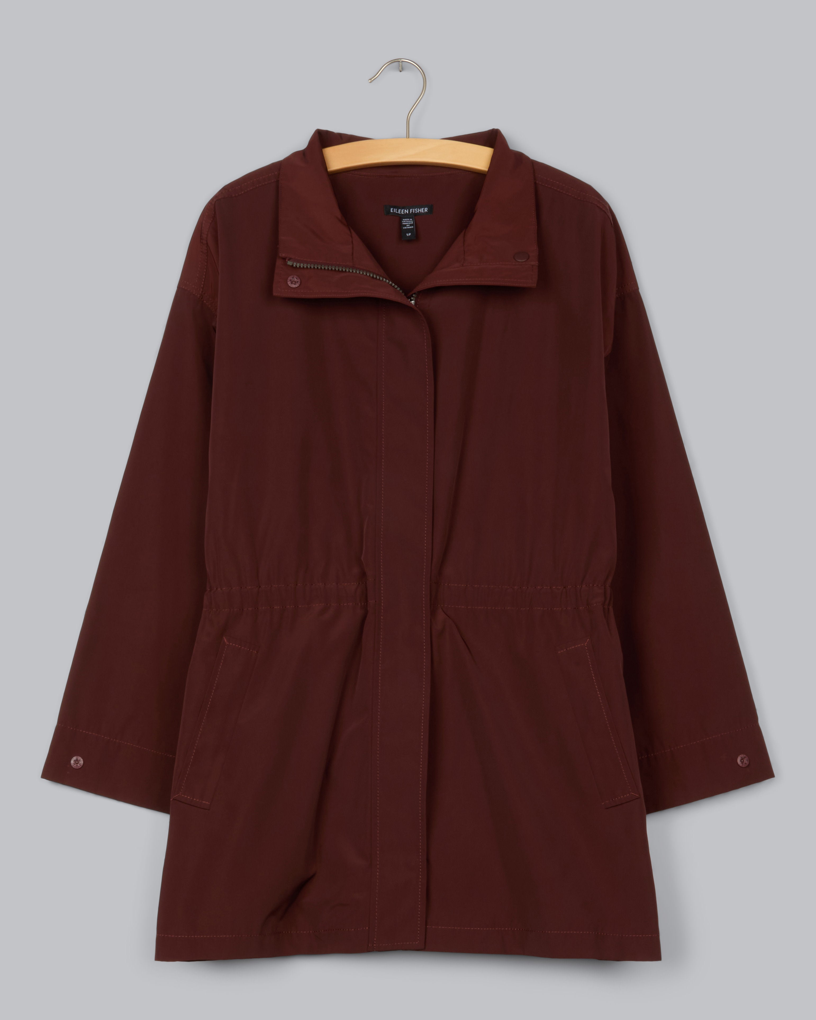 Recycled Polyester Outerwear Jacket – Eileen Fisher Renew