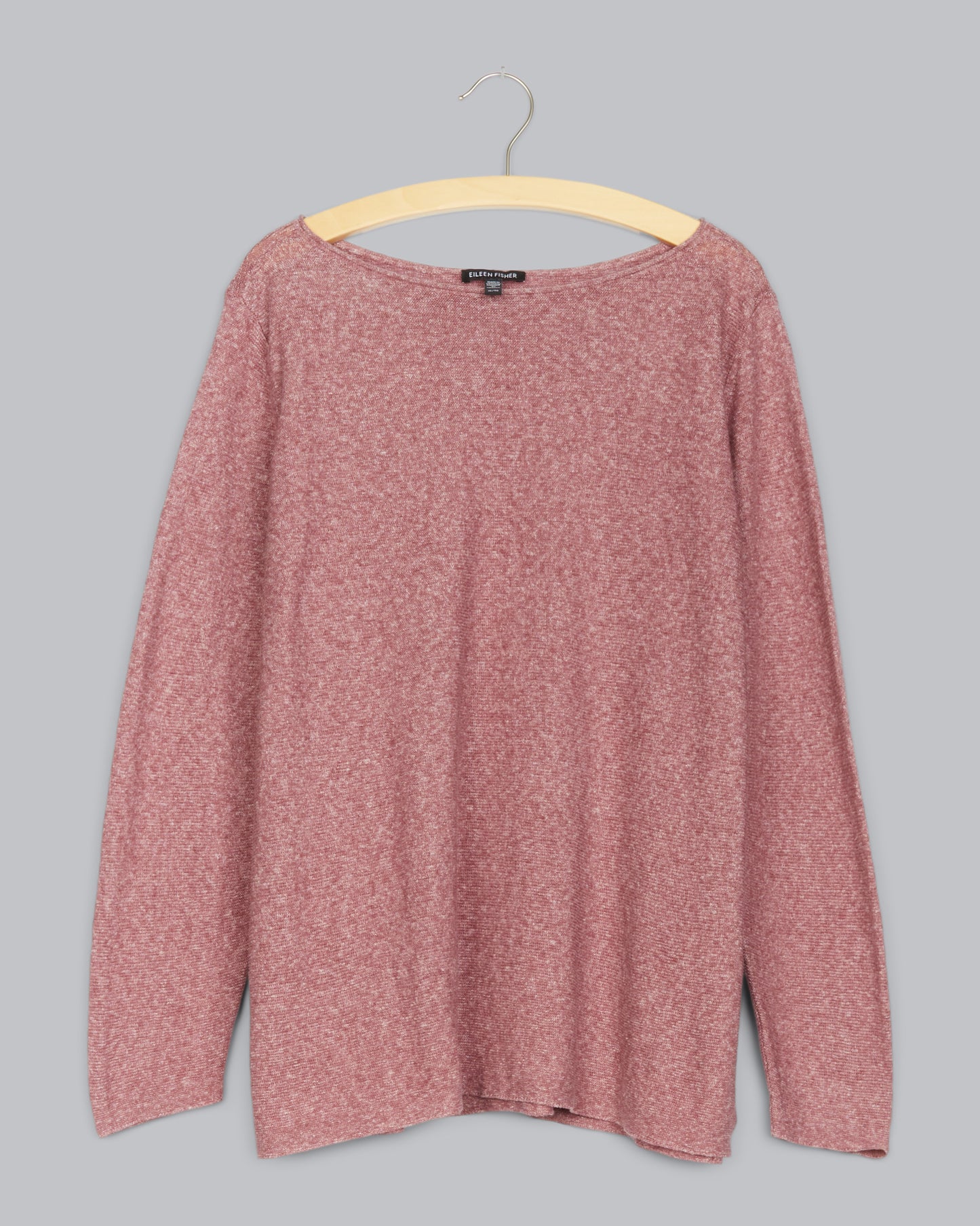 Organic Linen Melange Pullover