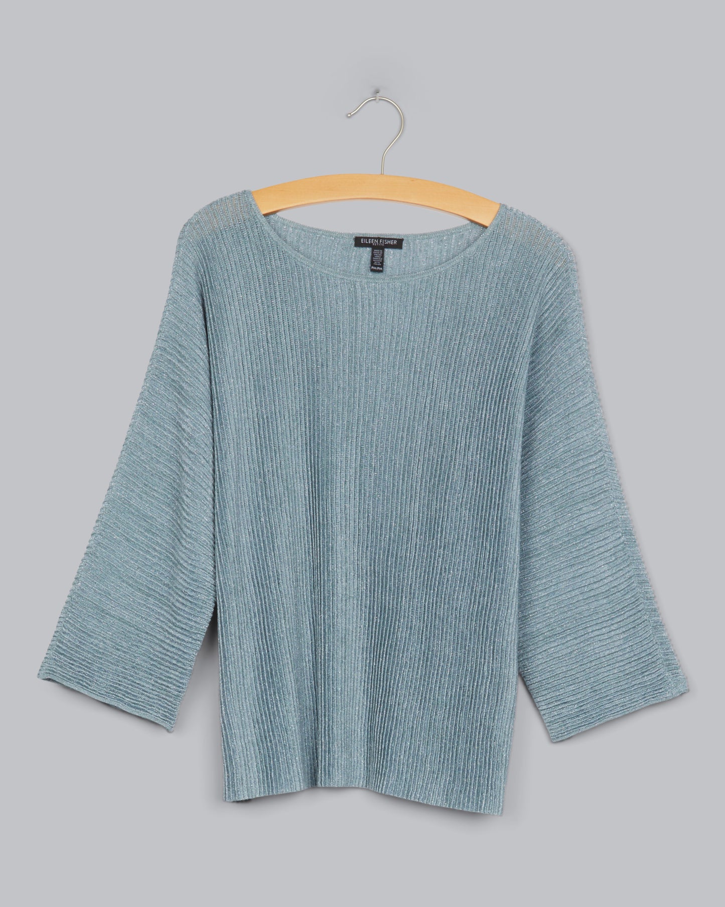 Sheer Hemp Shimmer Pullover