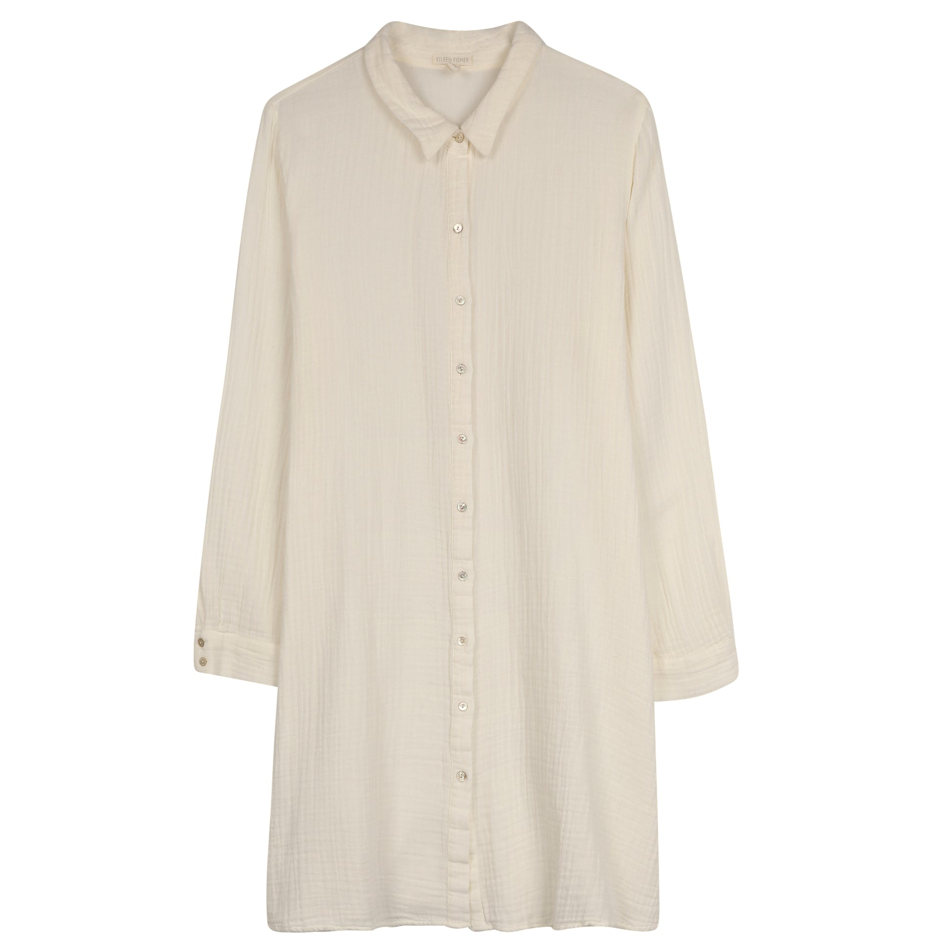 Organic Cotton Lofty Gauze Dress Eileen Fisher Renew Organic Cotton Lofty Gauze Dress Eileen Fisher Renew