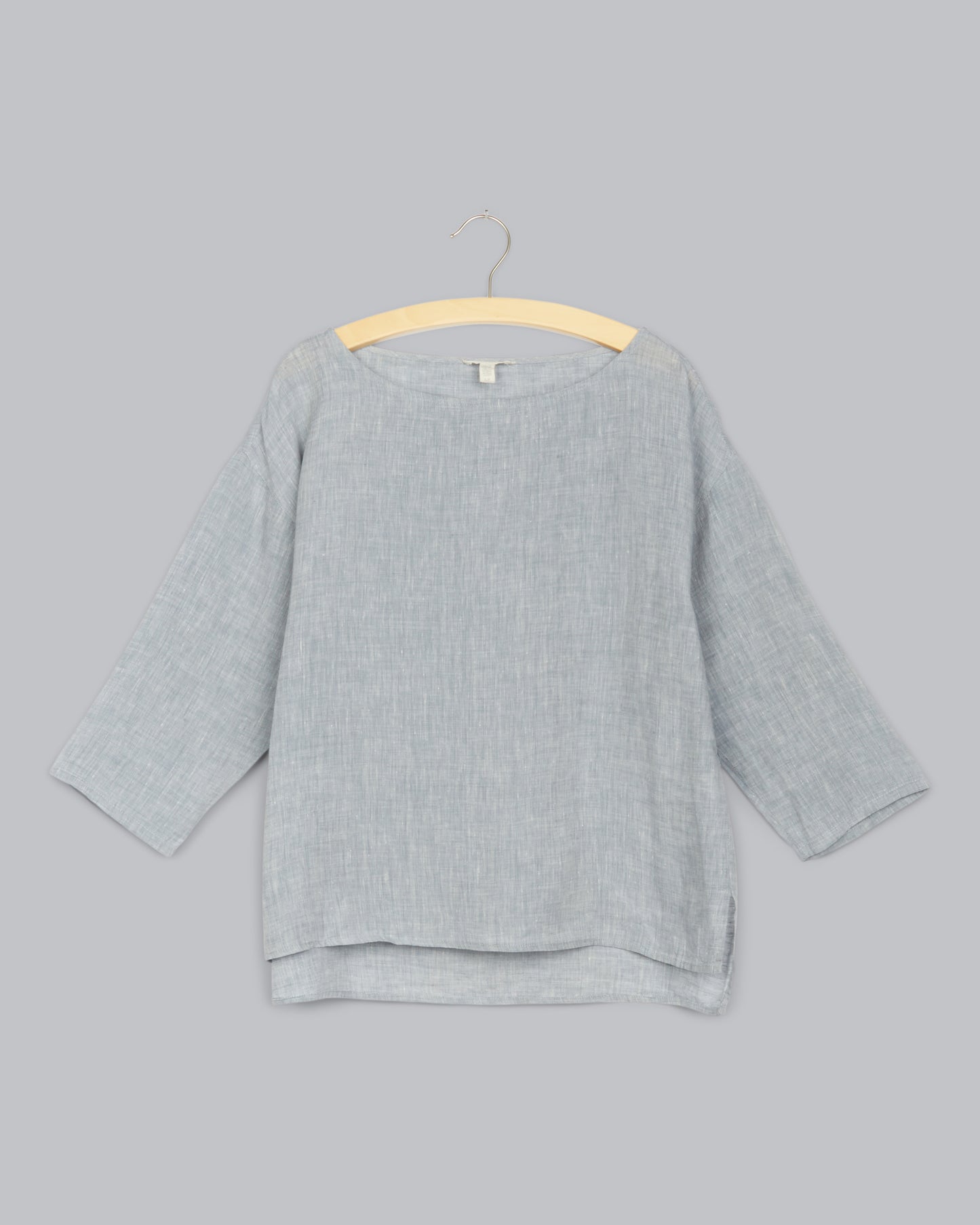 Yarn-Dyed Handkerchief Organic Linen Shirt