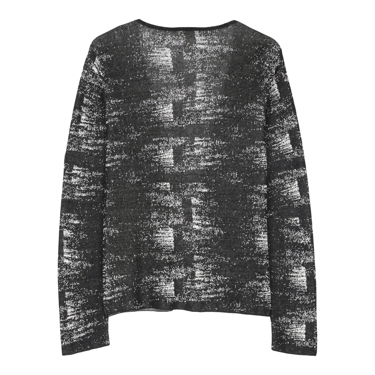 Fine Organic Linen Crepe Knit Cardigan