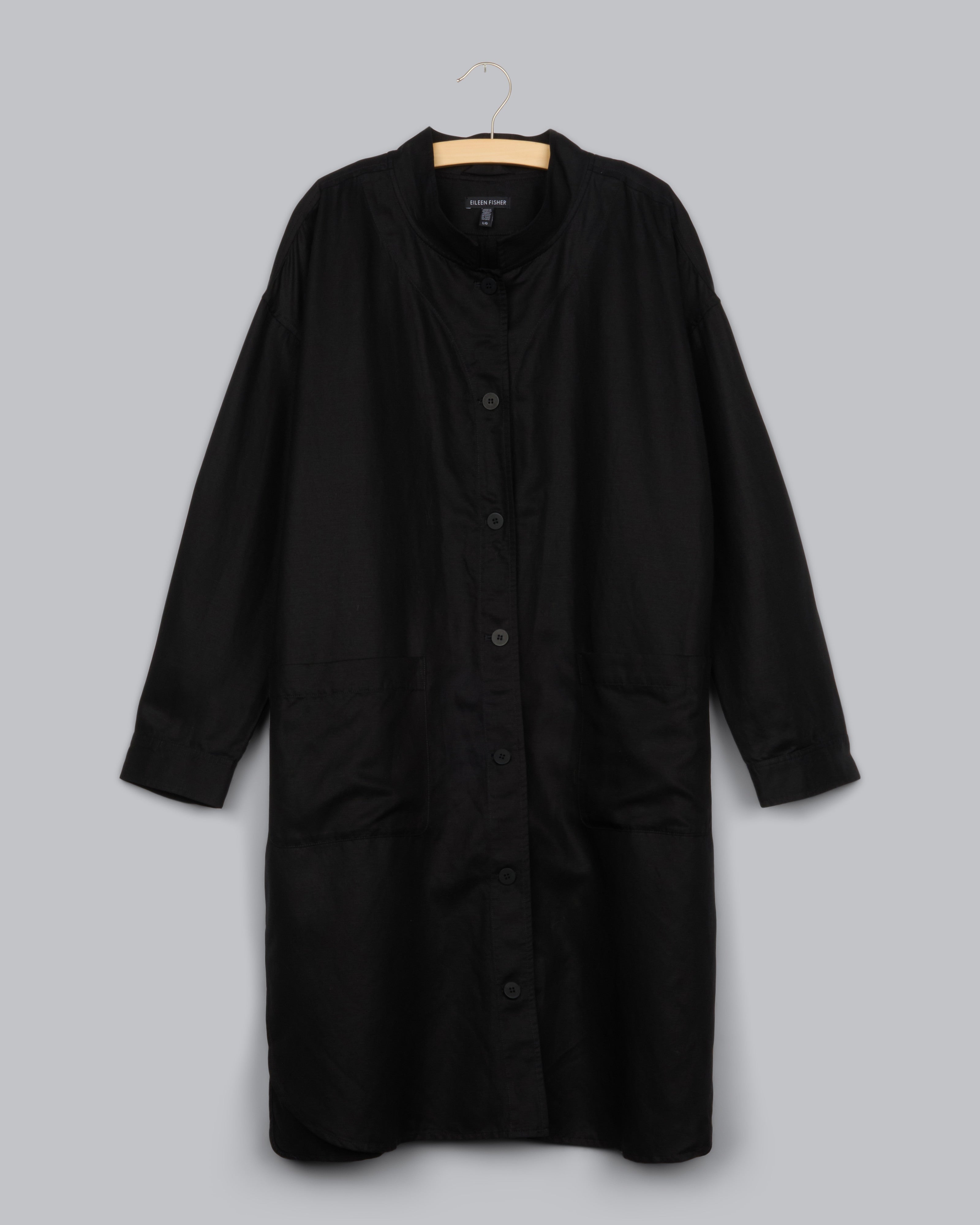 Tencel Linen Coat - Eileen Fisher Renew