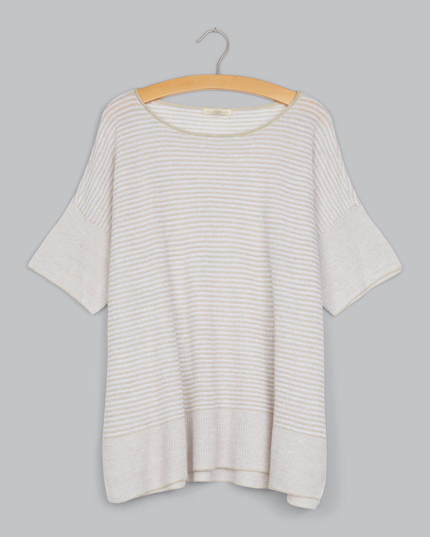 Organic Linen Stripe Pullover