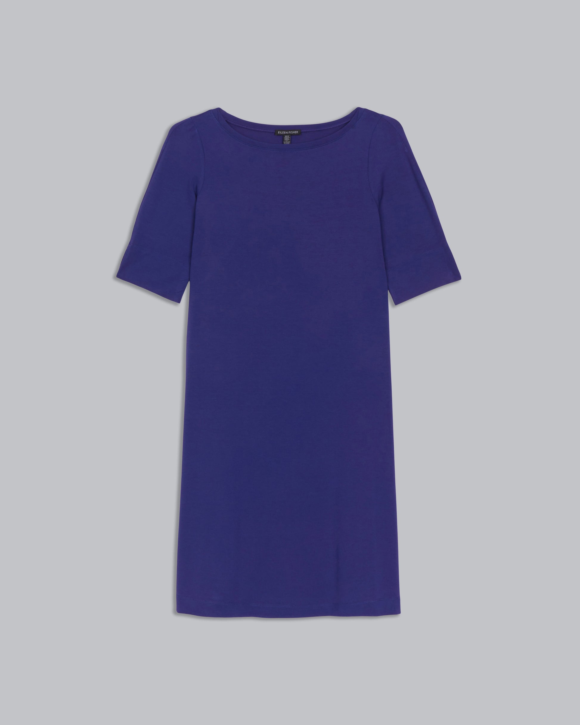 eileen fisher viscose jersey crew neck dress Viscose Jersey Dress – Eileen Fisher Renew