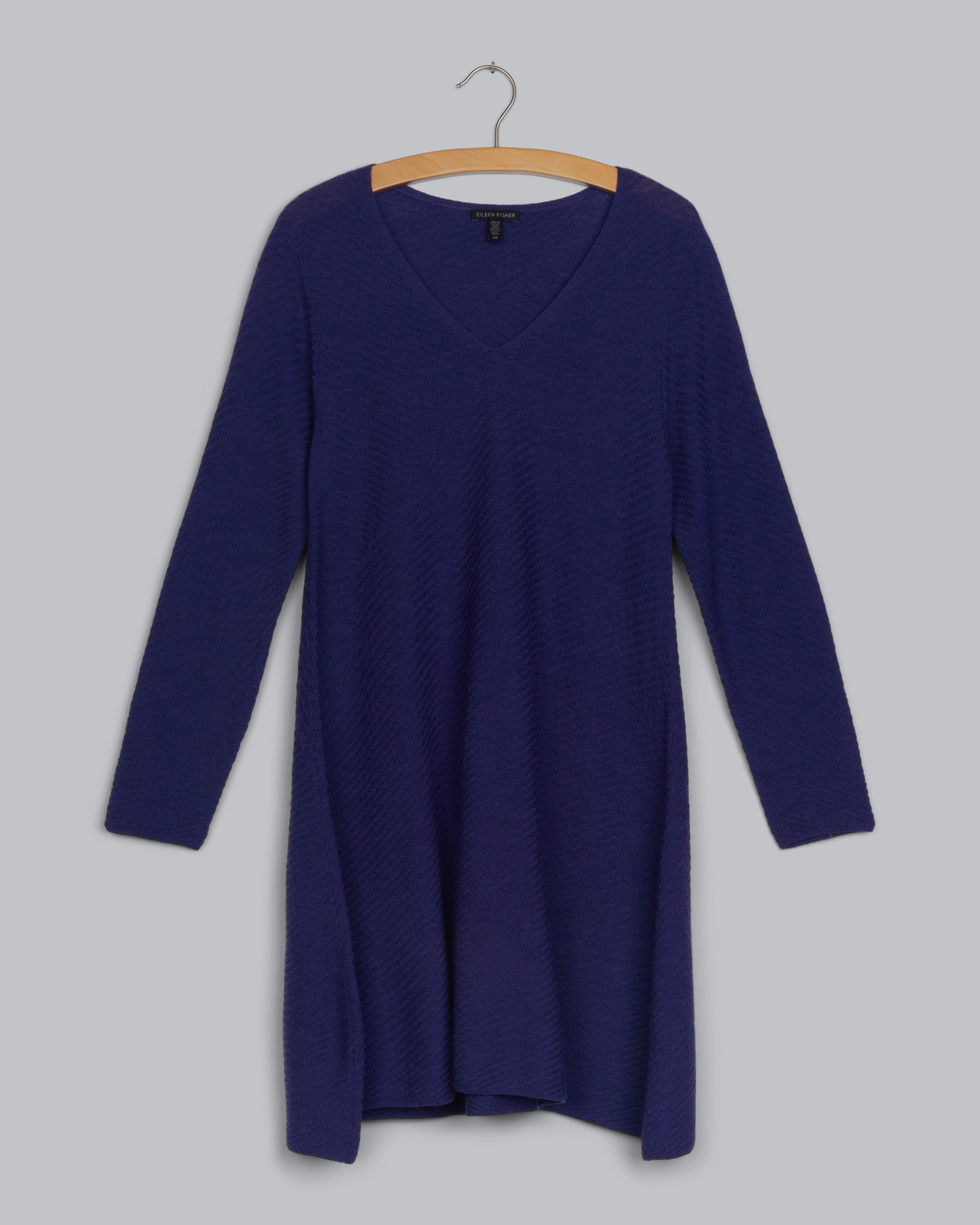 Mixed Textured Merino Dress – Eileen Fisher Renew