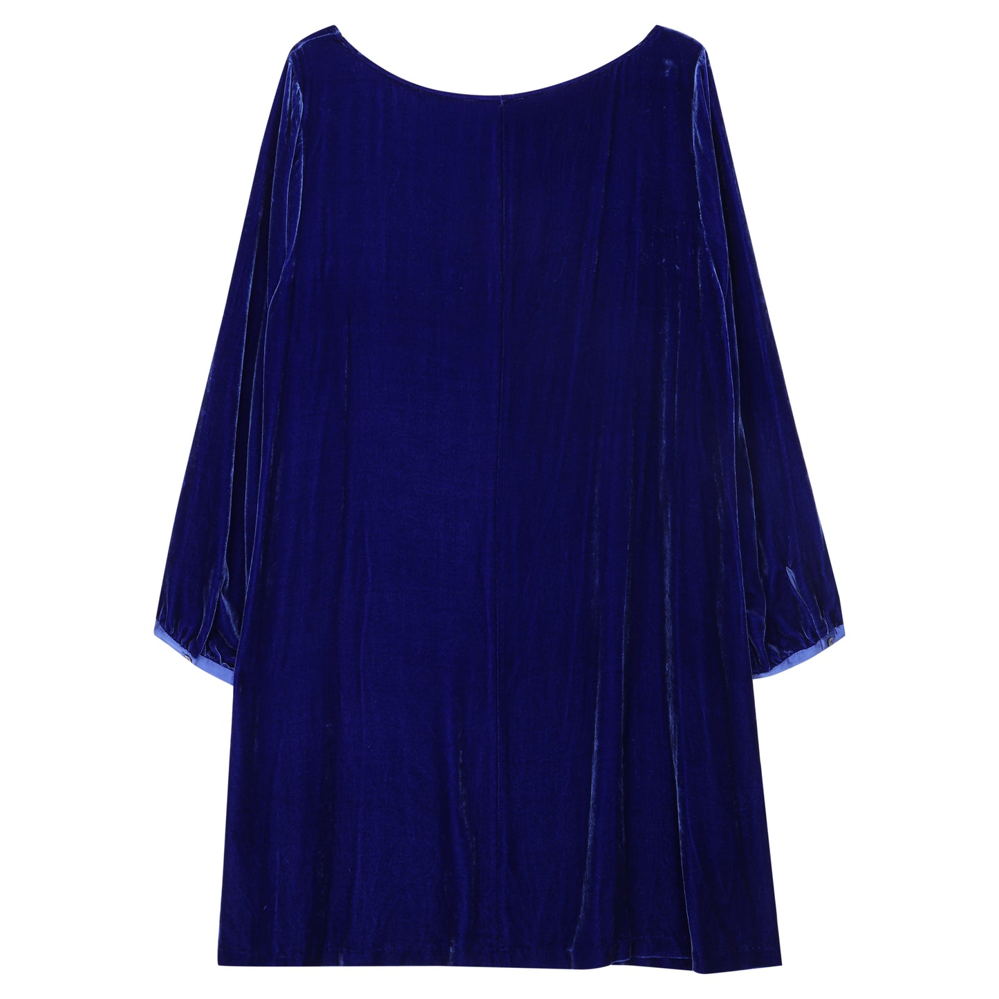 eileen fisher blue violet dress NWT Eileen Fisher XXS Blue Violet Silk Georgette Crepe Scoop Neck Dress
