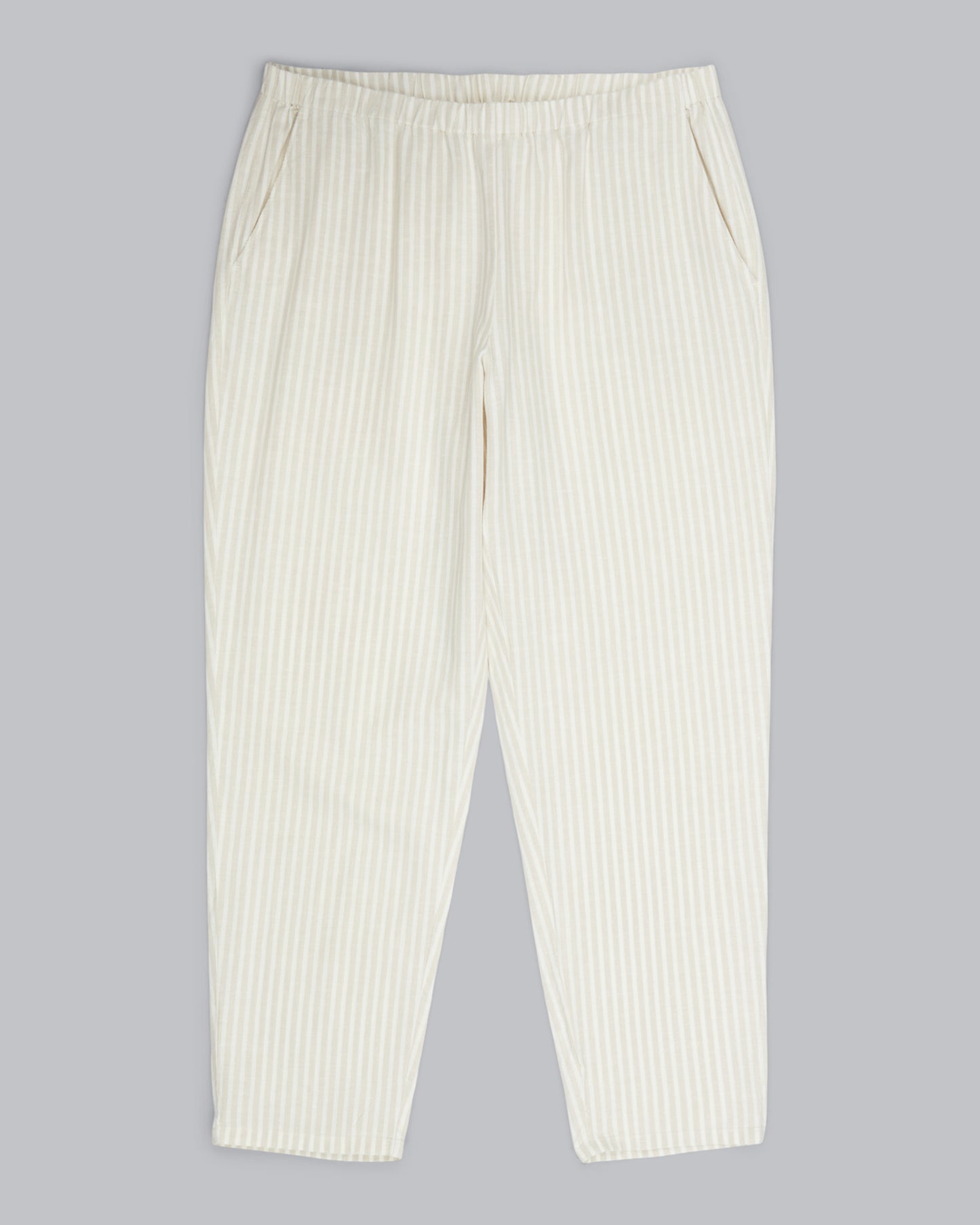 Hemp Organic Cotton Wide Stripe Pant