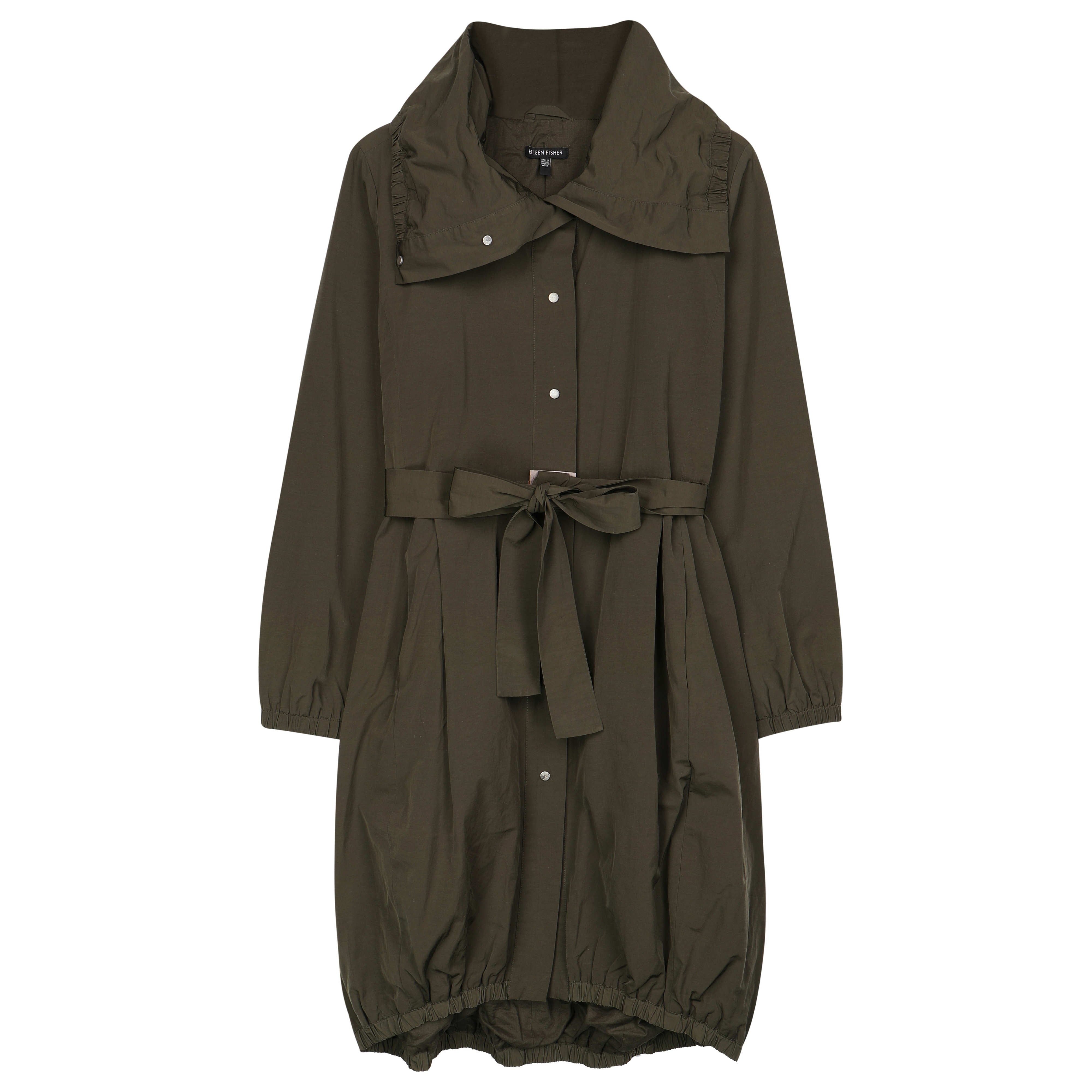 Shape Memory with Recycled Nylon Coat Eileen Fisher Renew