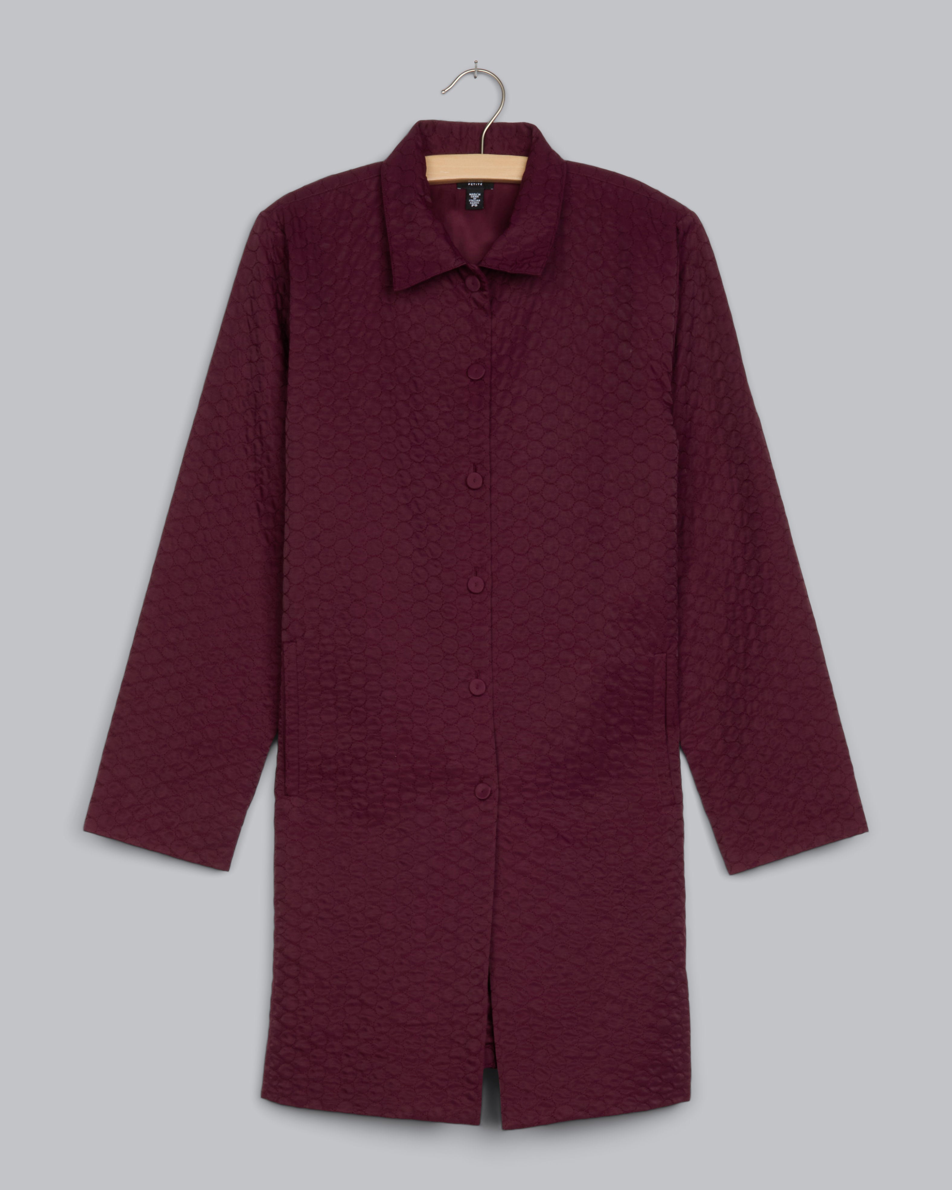 00s eileen fisher リネン　ショップコート　L ビンテージ 00s eileen fisher リネンショップコートL ビンテージ