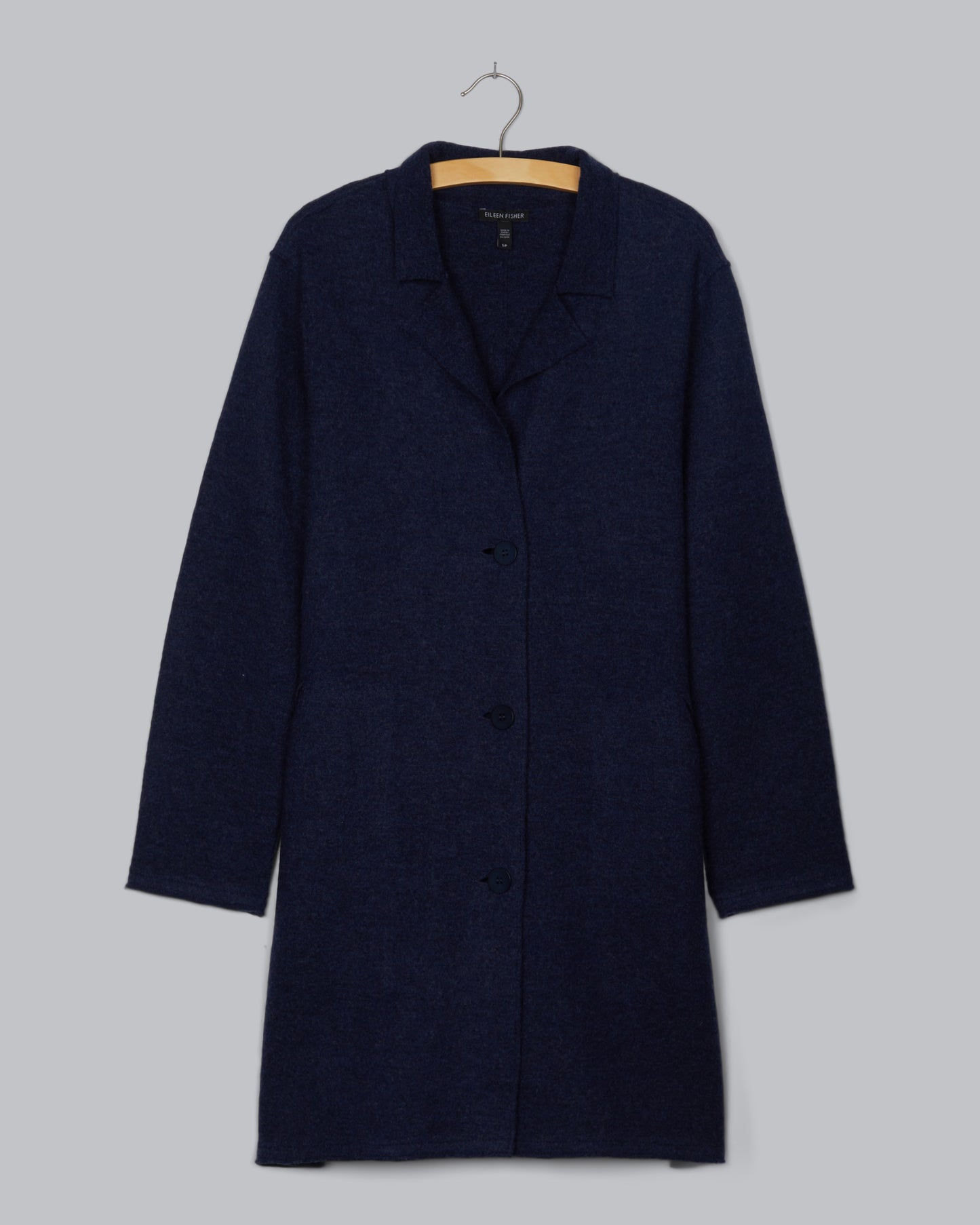 Boiled Wool Coat