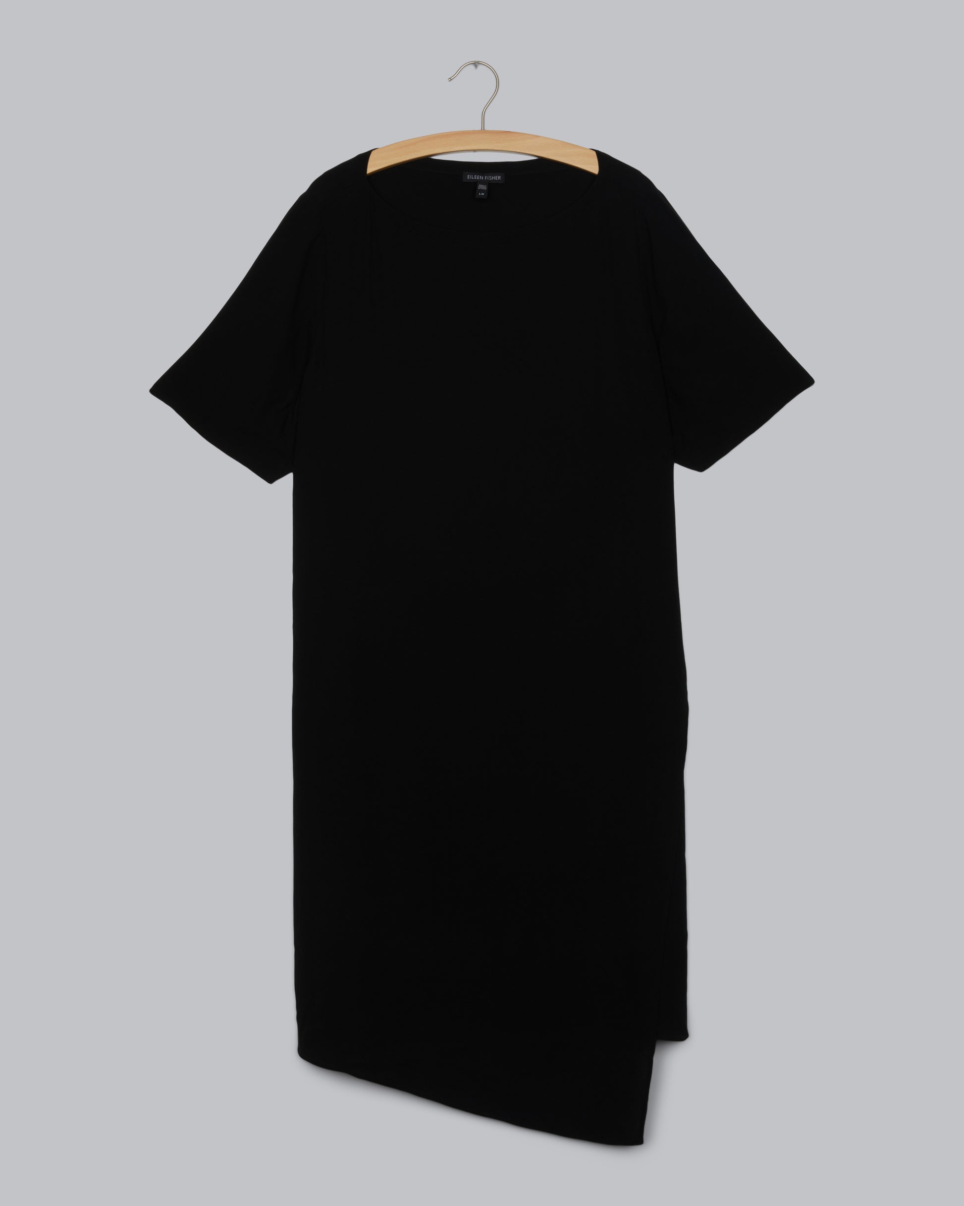 eileen fisher silk georgette crepe dress Eileen Fisher - Women's Silk Georgette Crepe V-Neck Dress - Blue